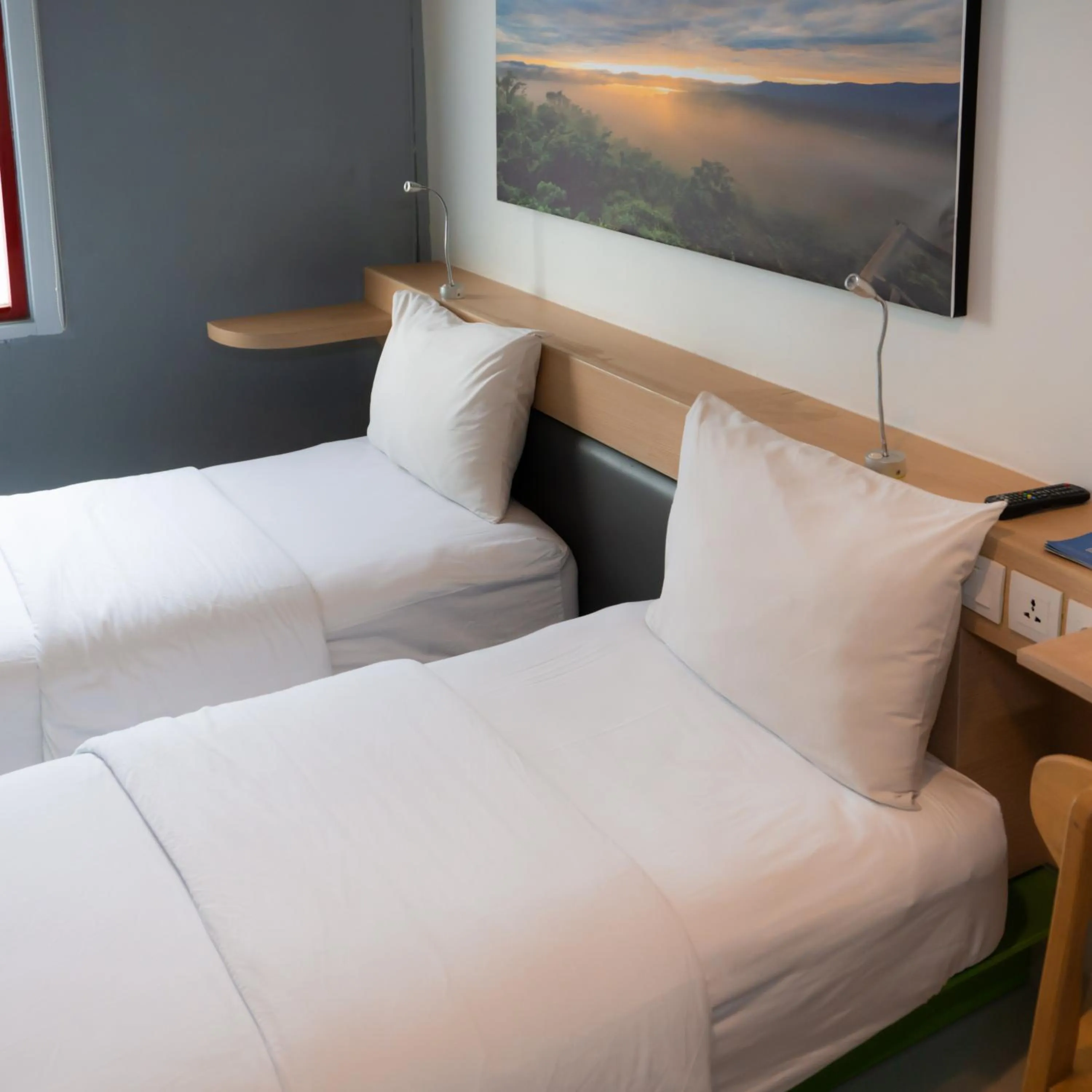 Bed in POP! Hotel Banjarmasin