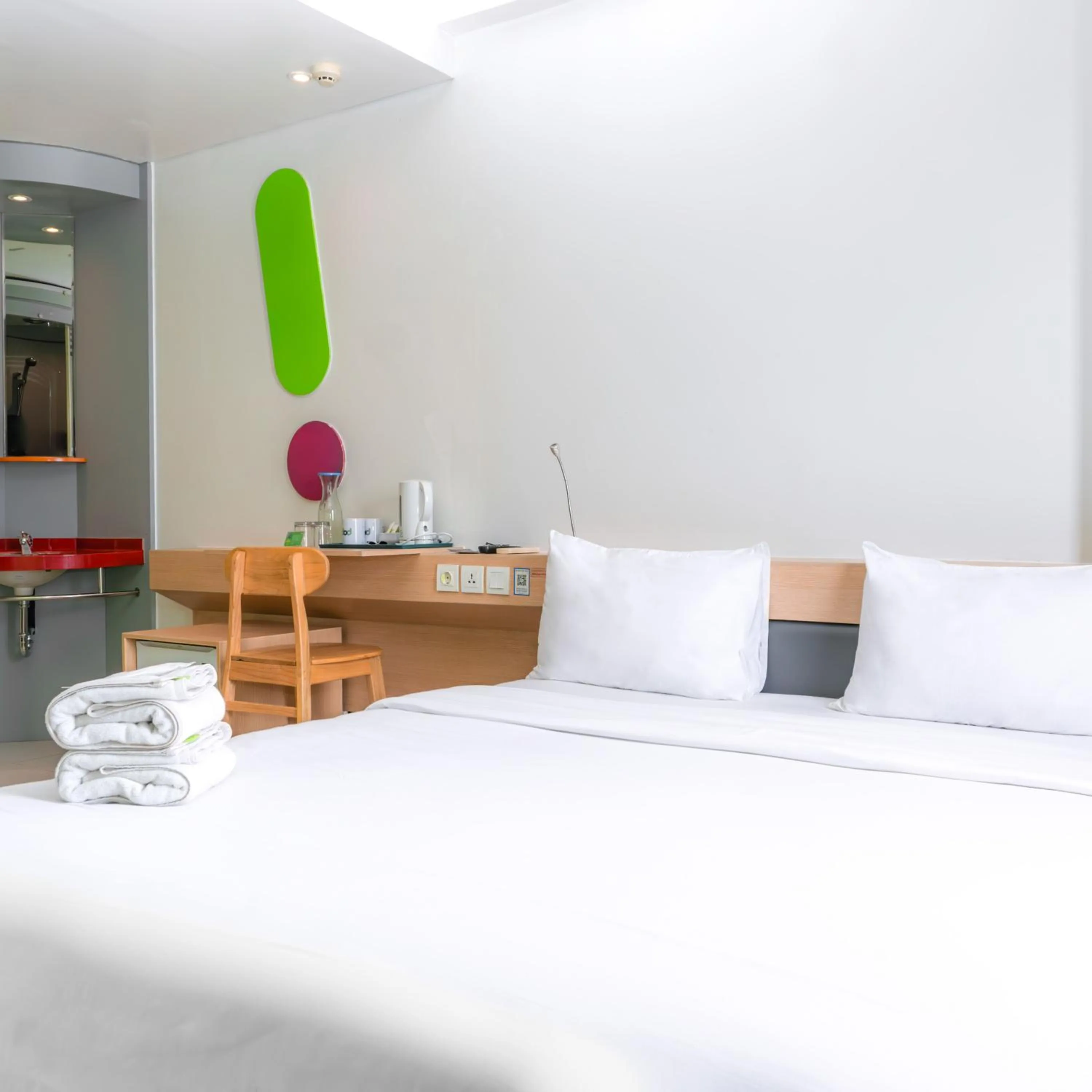 Bedroom, Bed in POP! Hotel Banjarmasin