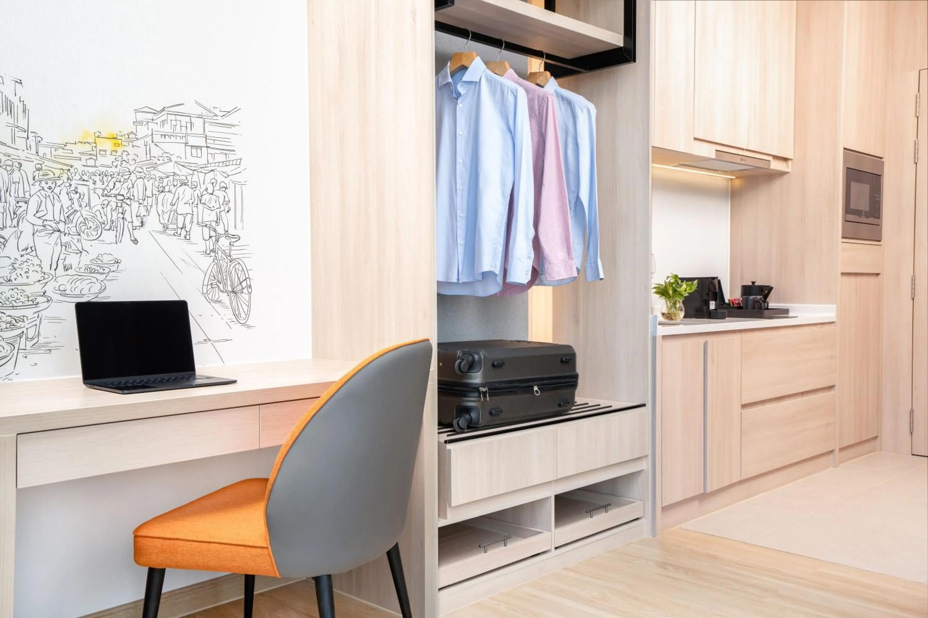 Kitchen or kitchenette in Capri by Fraser, Phnom Penh