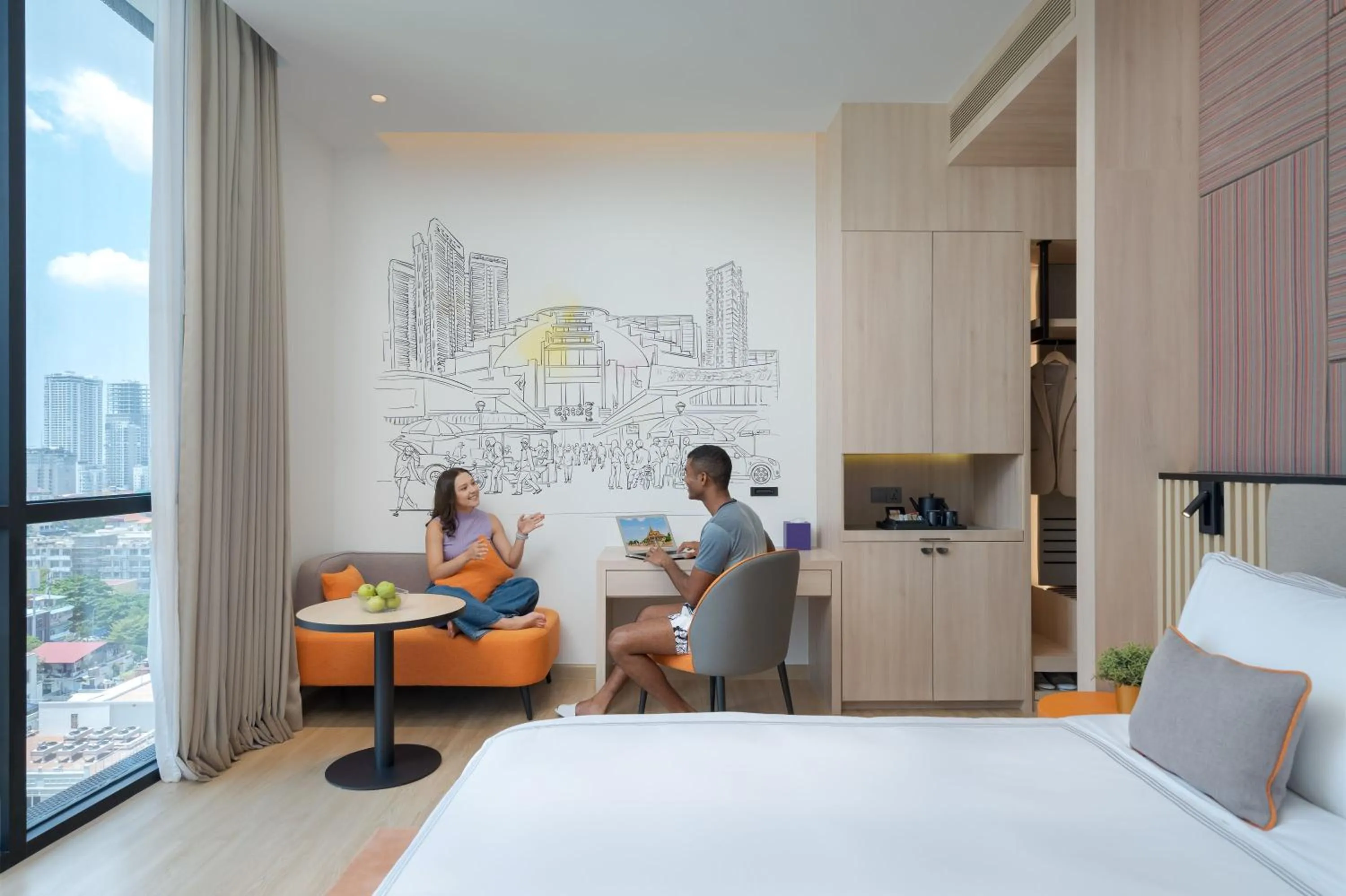 People, Bed in Capri by Fraser, Phnom Penh