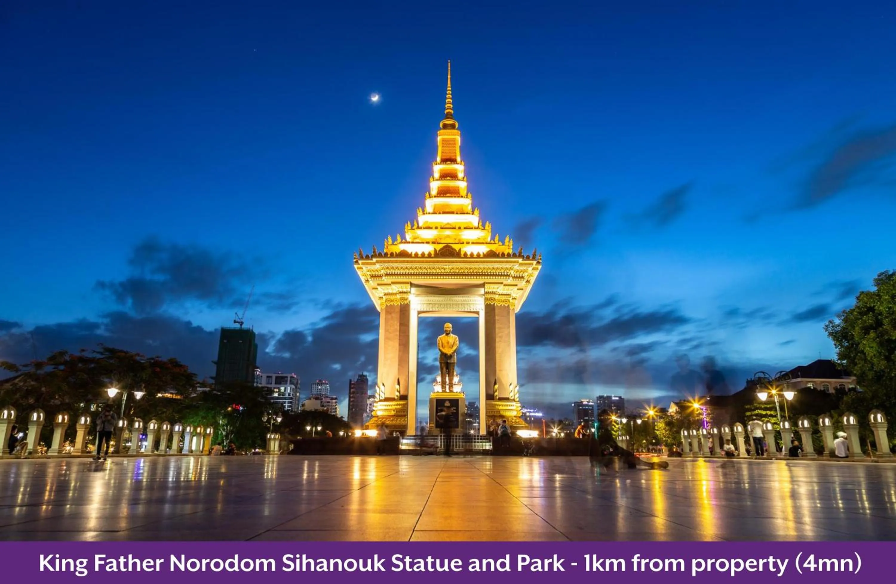 Nearby landmark in Capri by Fraser, Phnom Penh