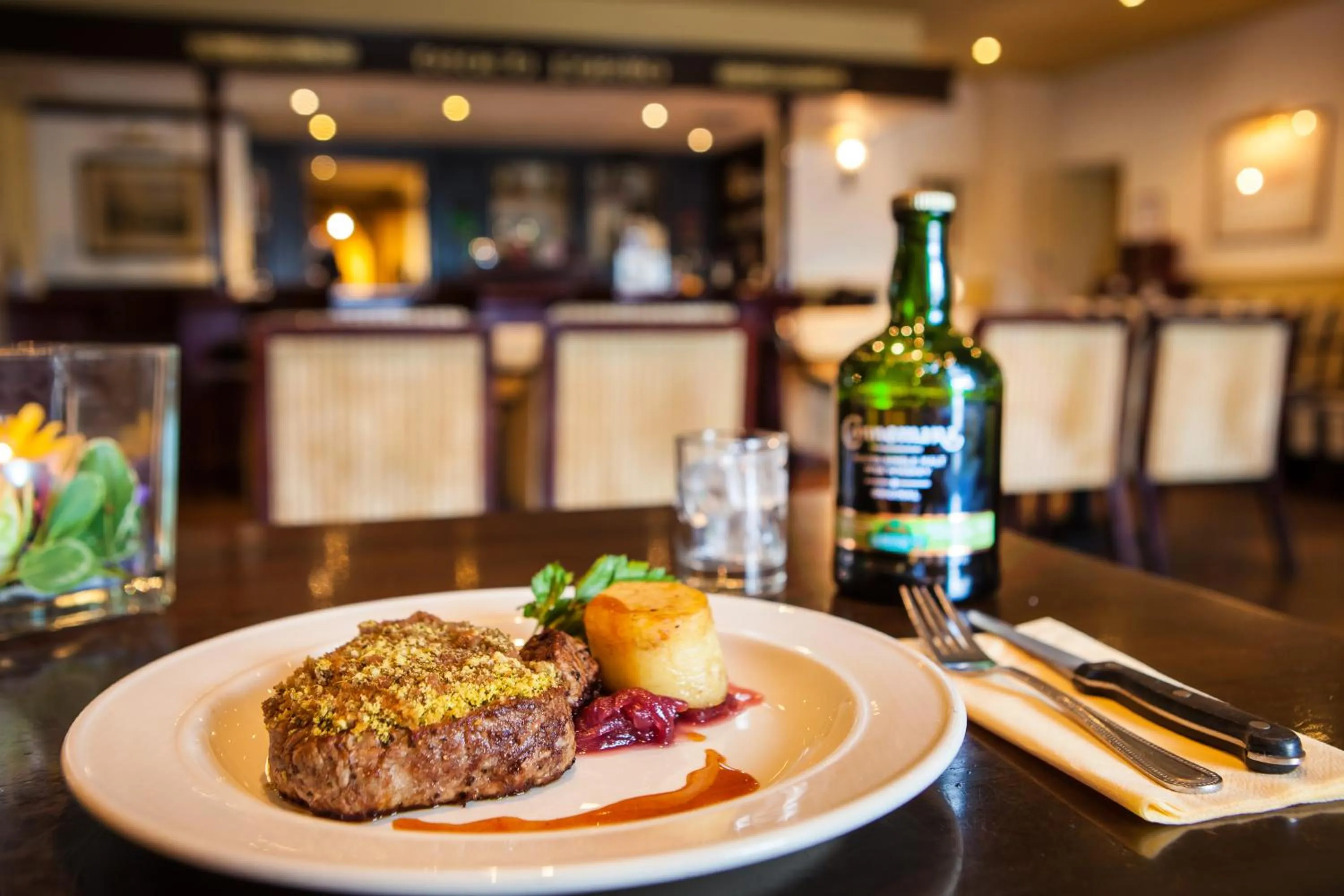 Food close-up in Connemara Coast Hotel