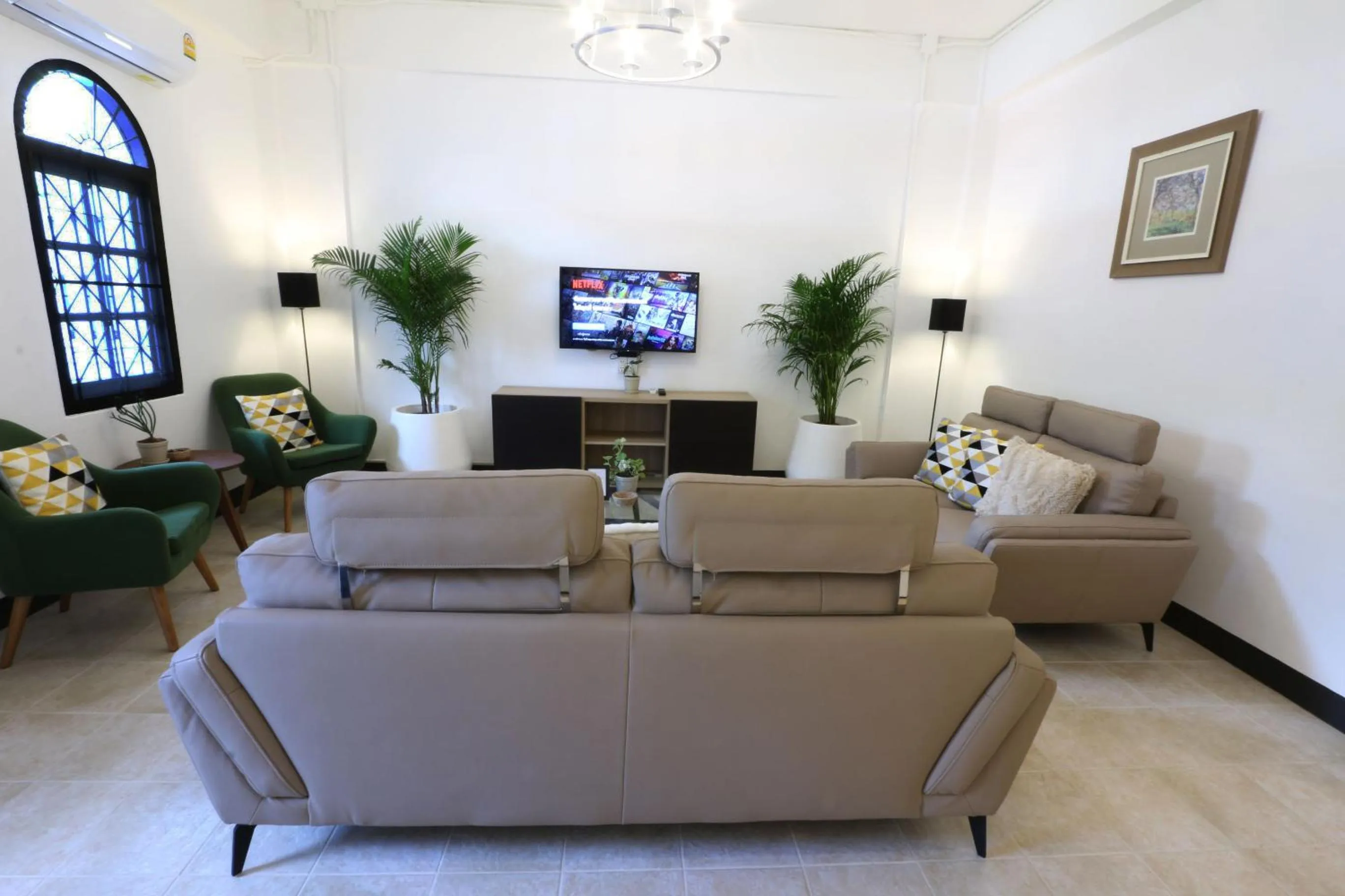 Living room in Neveu Premier Residence : Ratchada