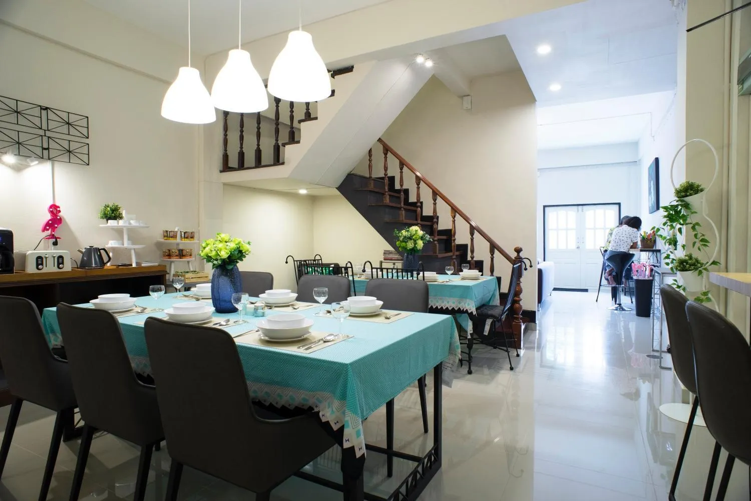 Dining area in Neveu Premier Residence : Ratchada