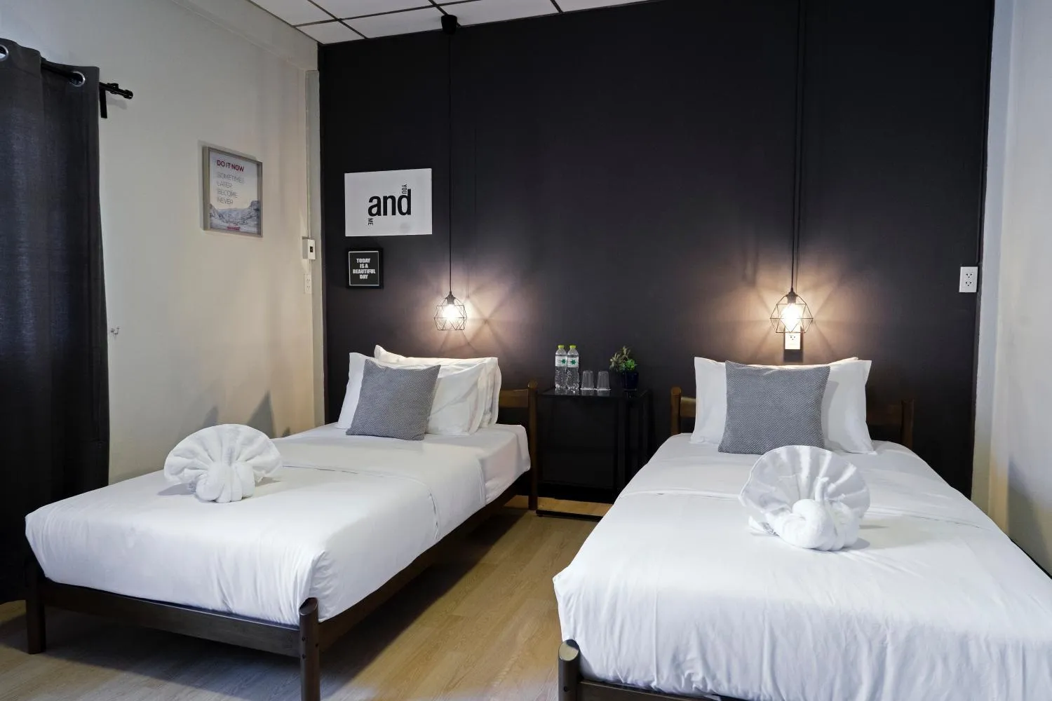 Bedroom, Bed in Neveu Premier Residence : Ratchada