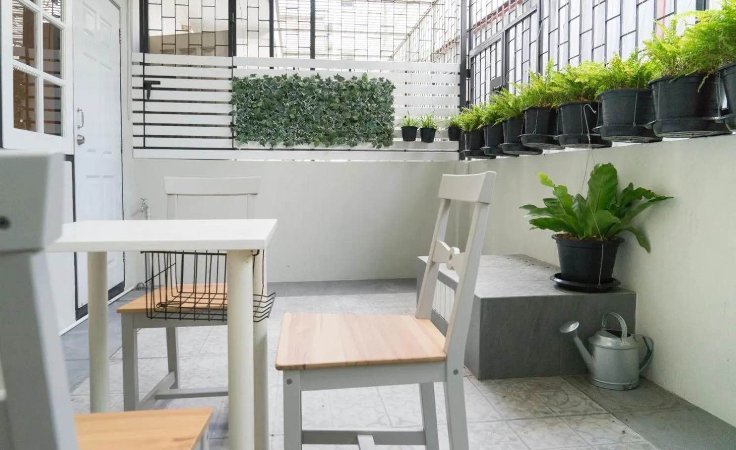 Balcony/Terrace in Neveu Premier Residence : Ratchada