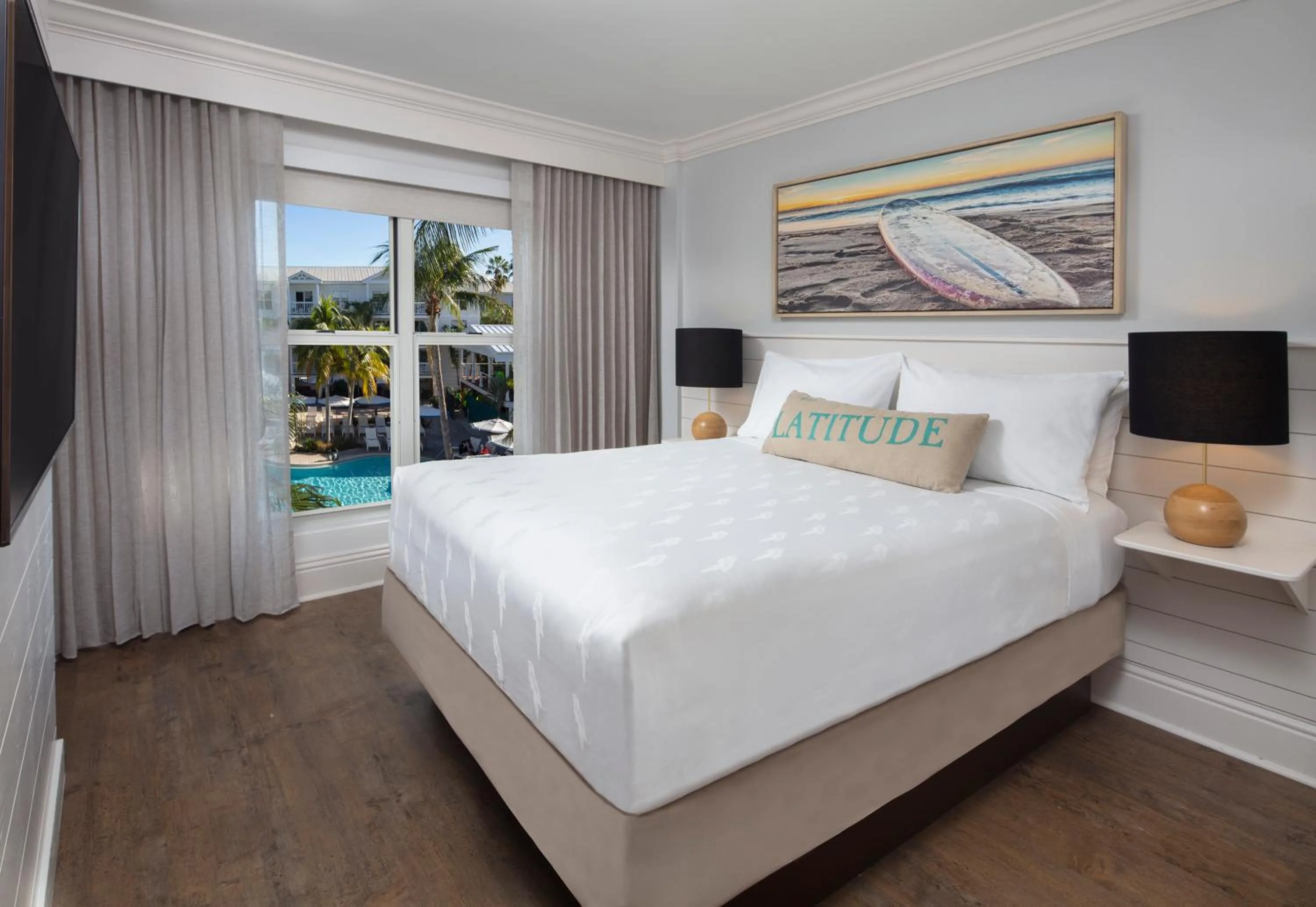 Bed in Margaritaville Beach House Key West