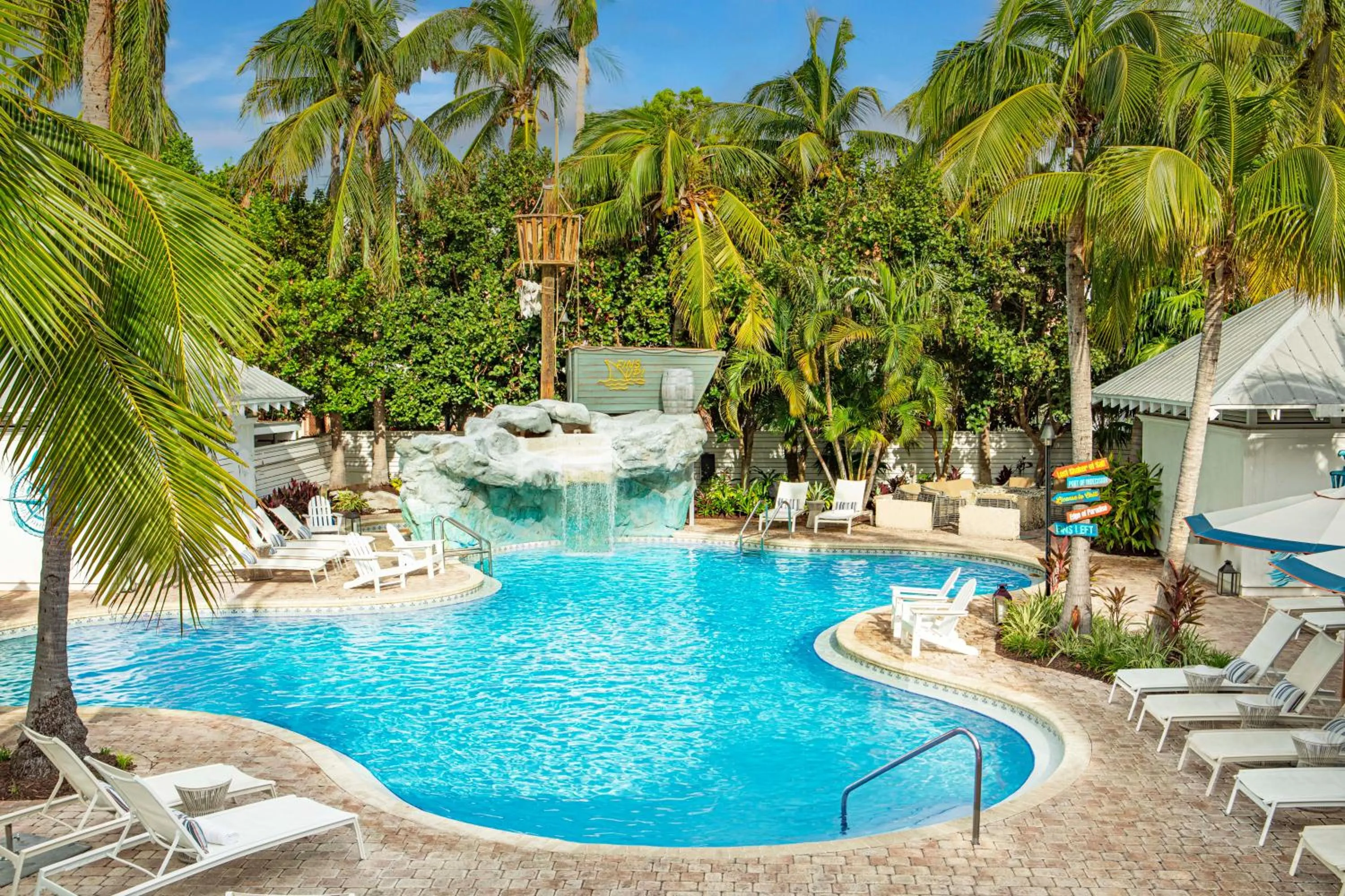 Swimming pool in Margaritaville Beach House Key West