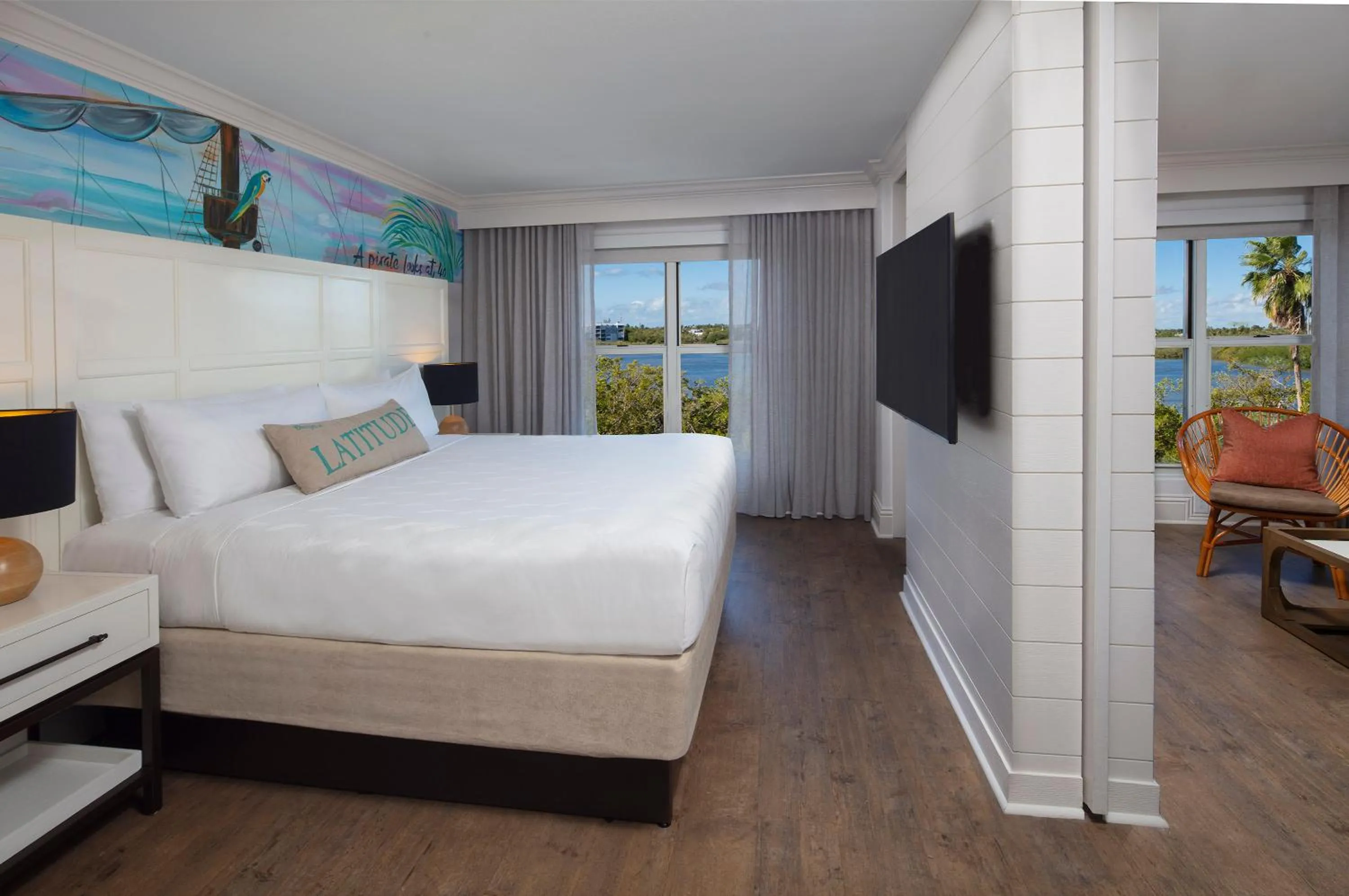 Bed in Margaritaville Beach House Key West