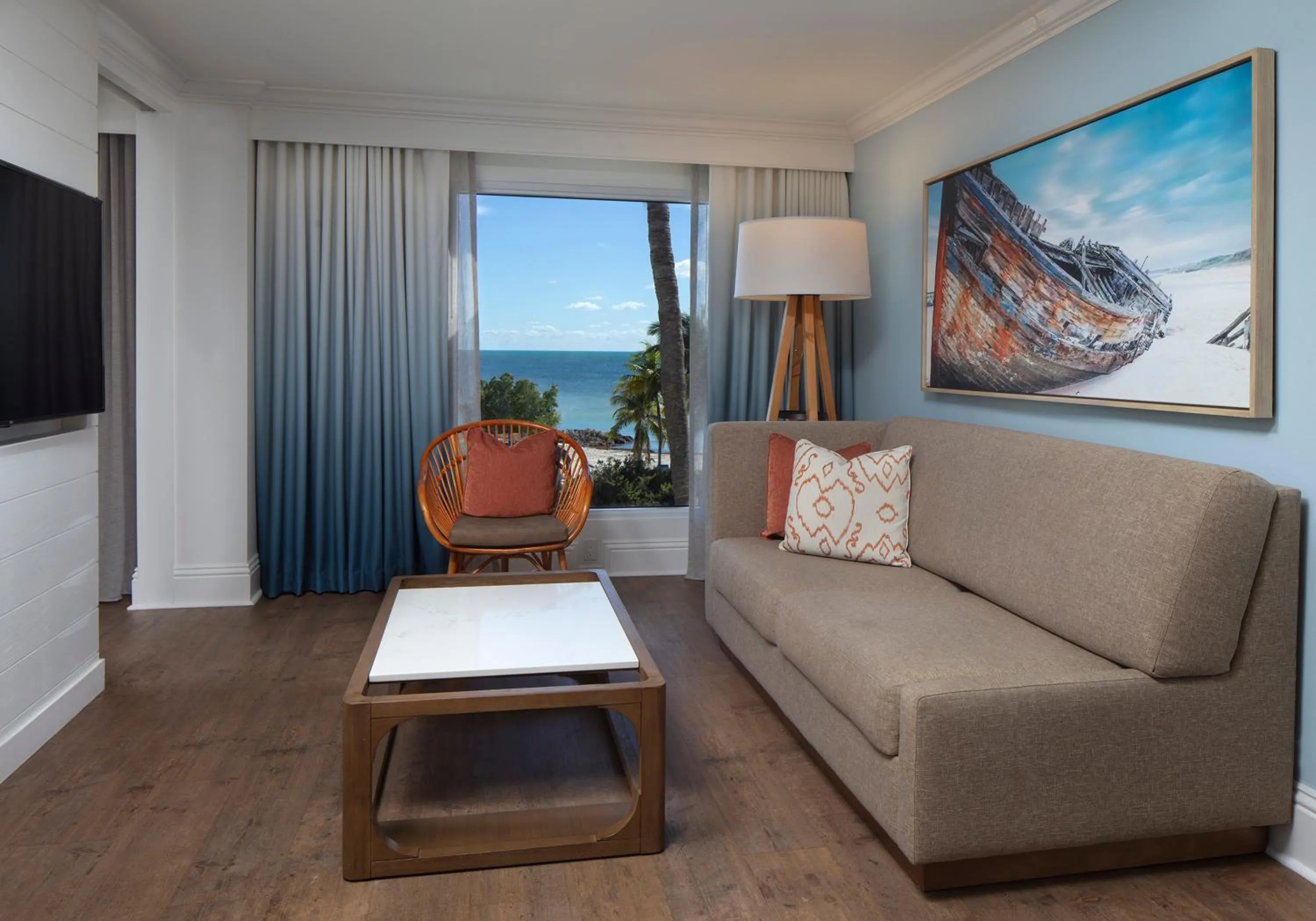 Living room in Margaritaville Beach House Key West