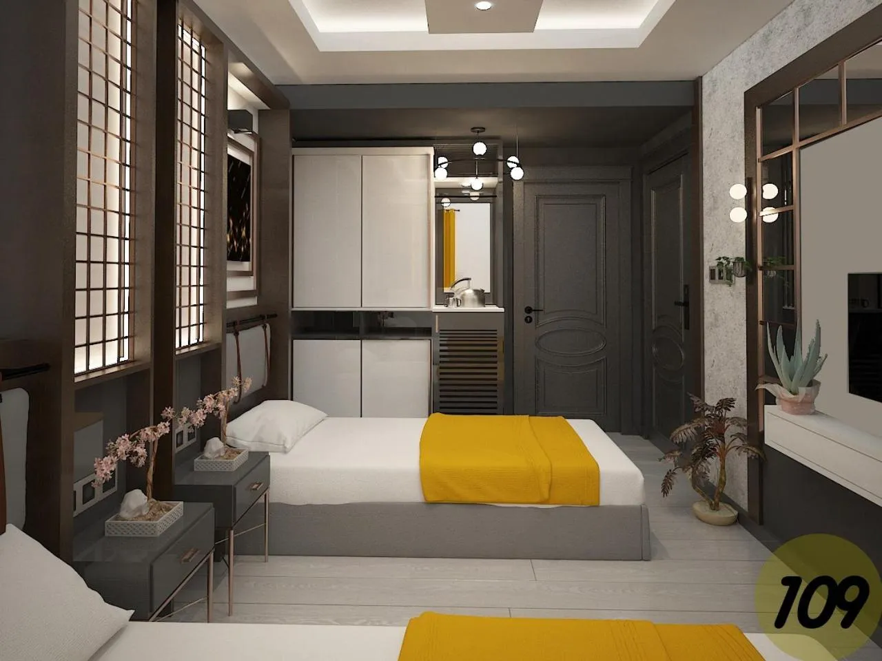 Photo of the whole room, Bed in Exporoyal Hotel