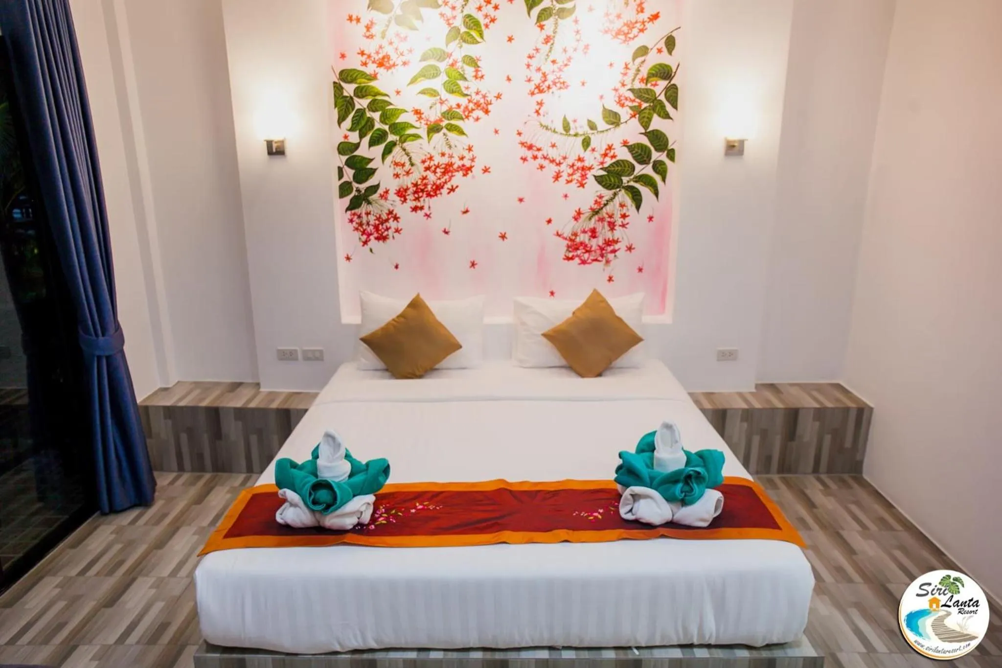 Bedroom, Bed in Siri Lanta Resort