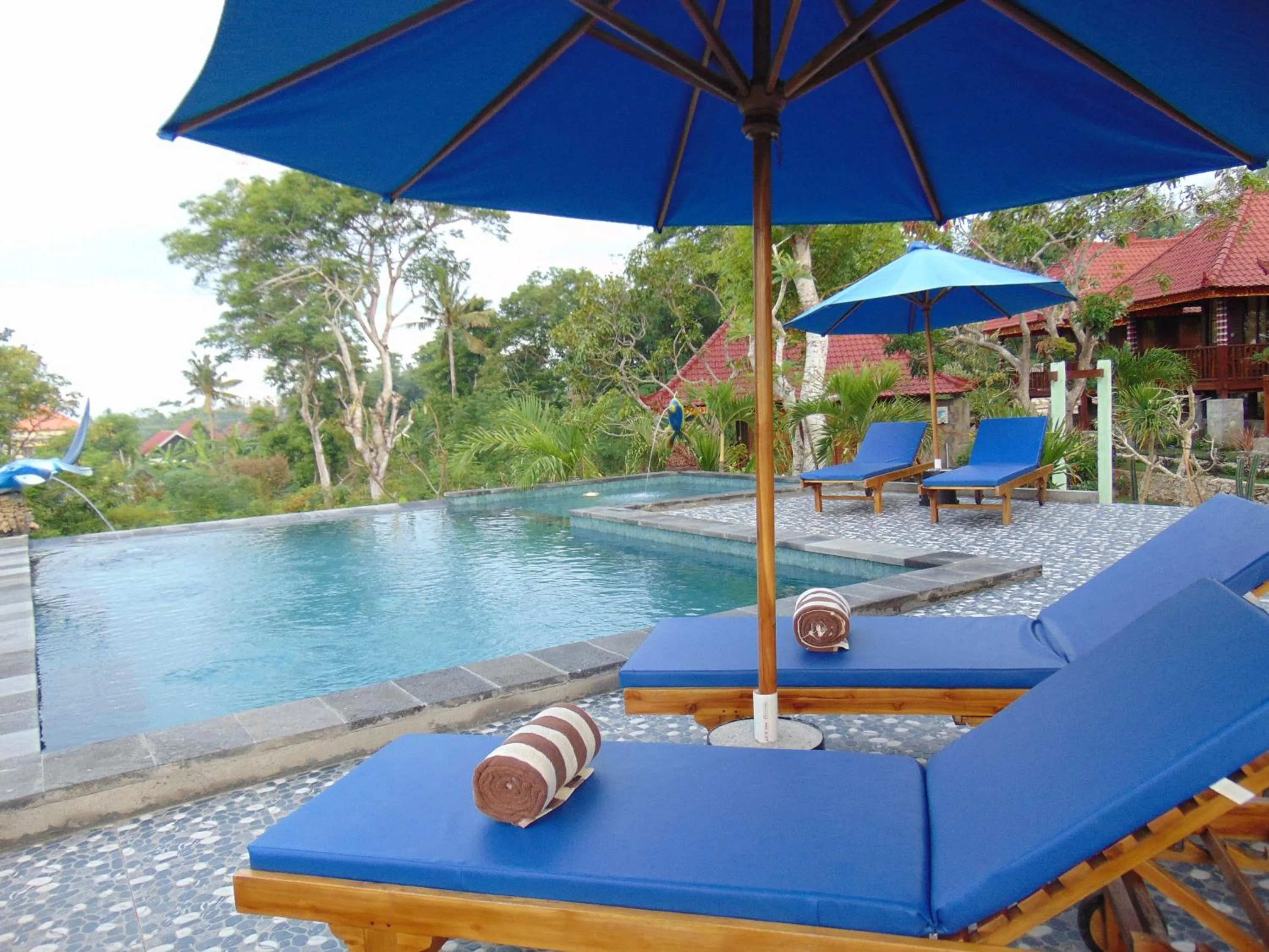 Garden view in Starfish Lembongan