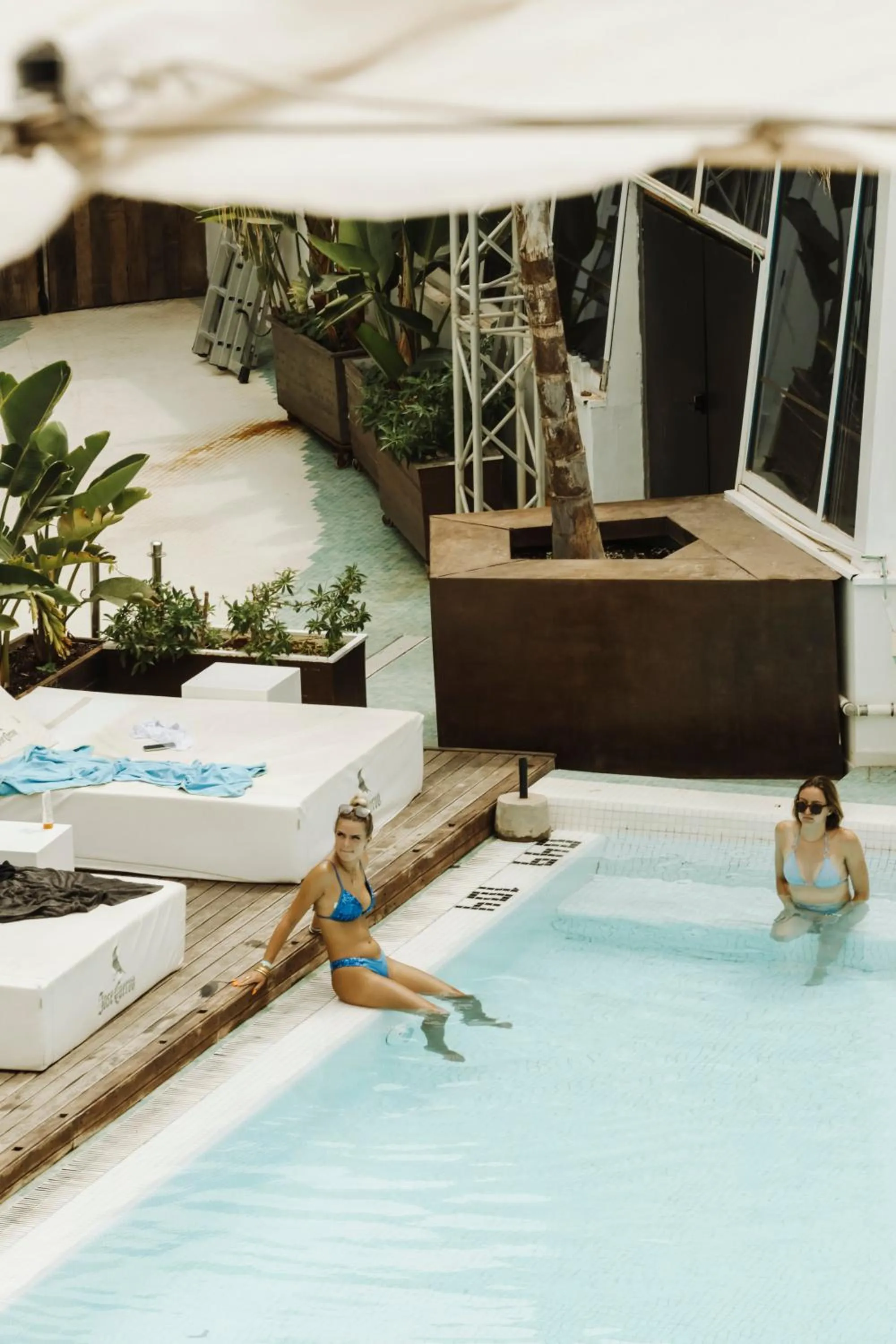 Swimming pool in Apartamentos Bora Bora - Adults Only