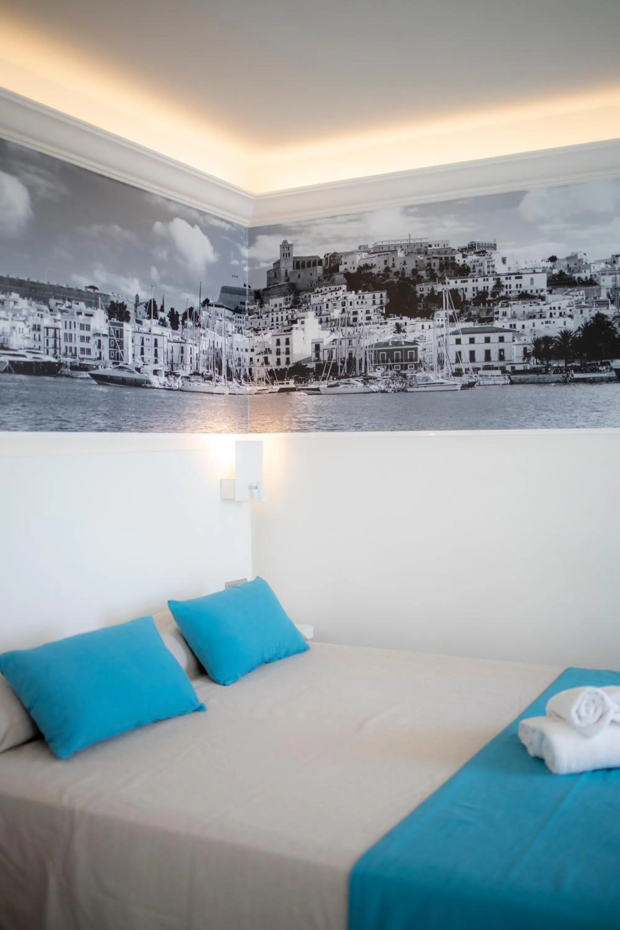 Bed in Apartamentos Bora Bora - Adults Only