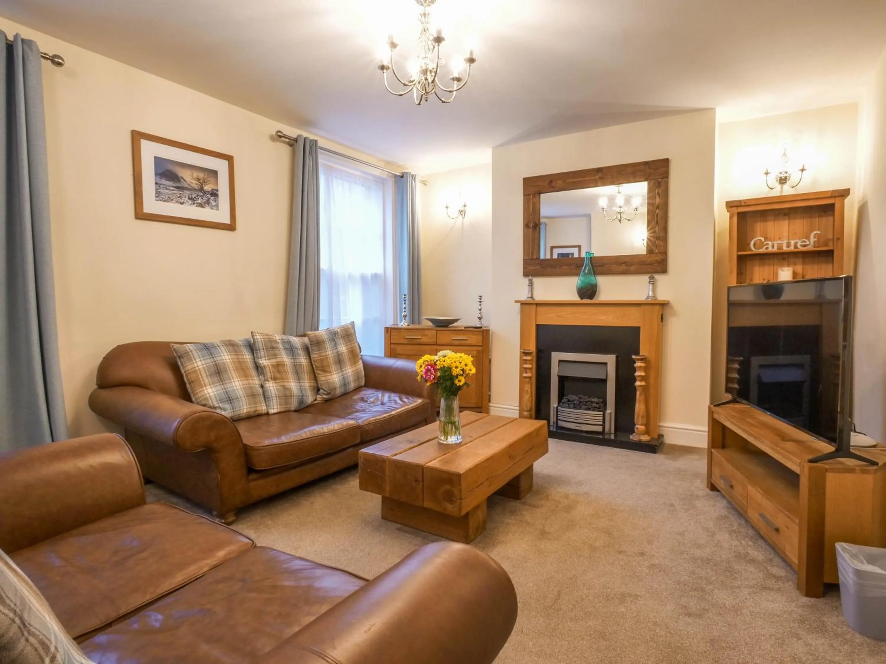 Living room in The Black Boy Inn