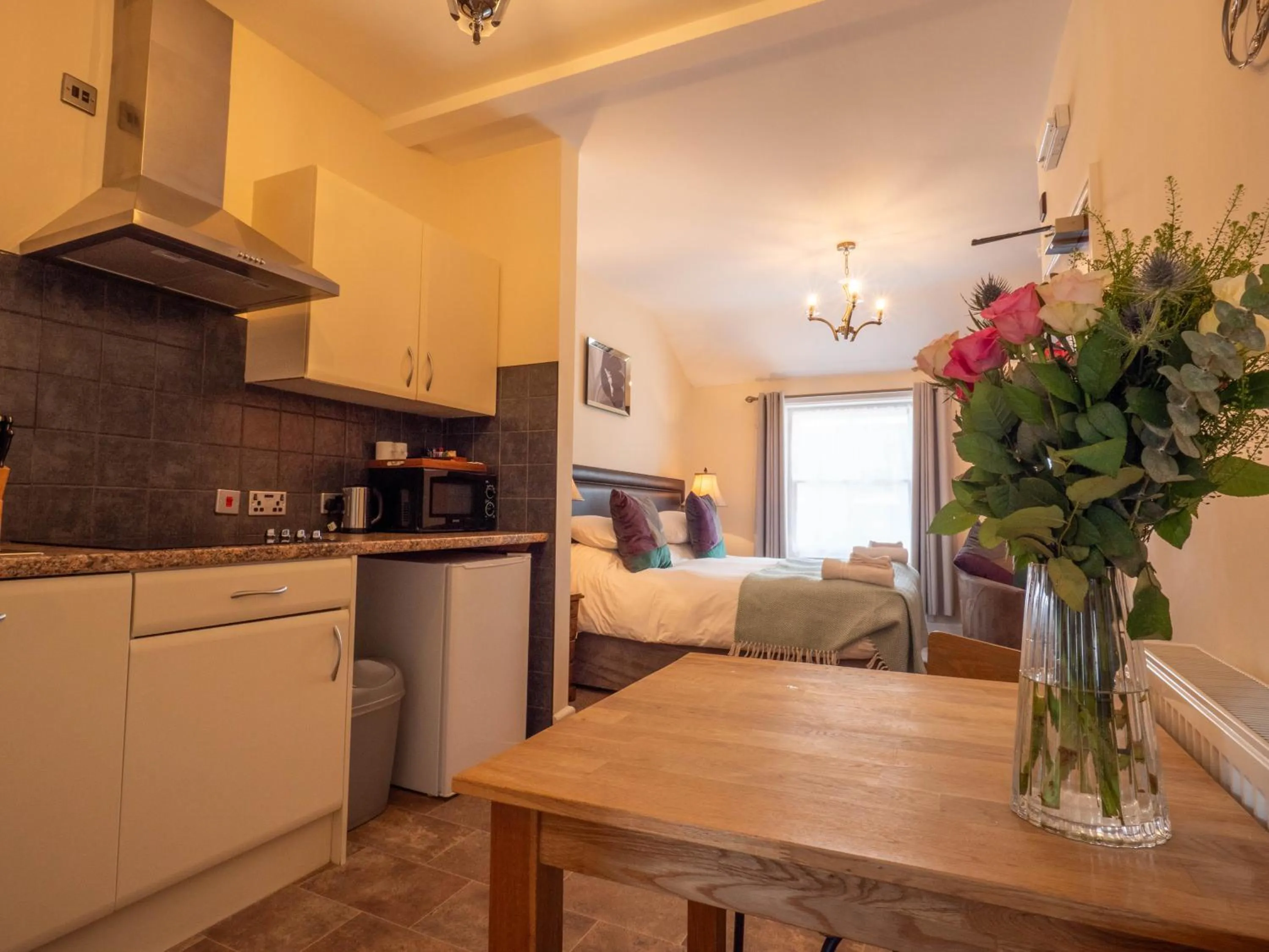 Dining area in The Black Boy Inn