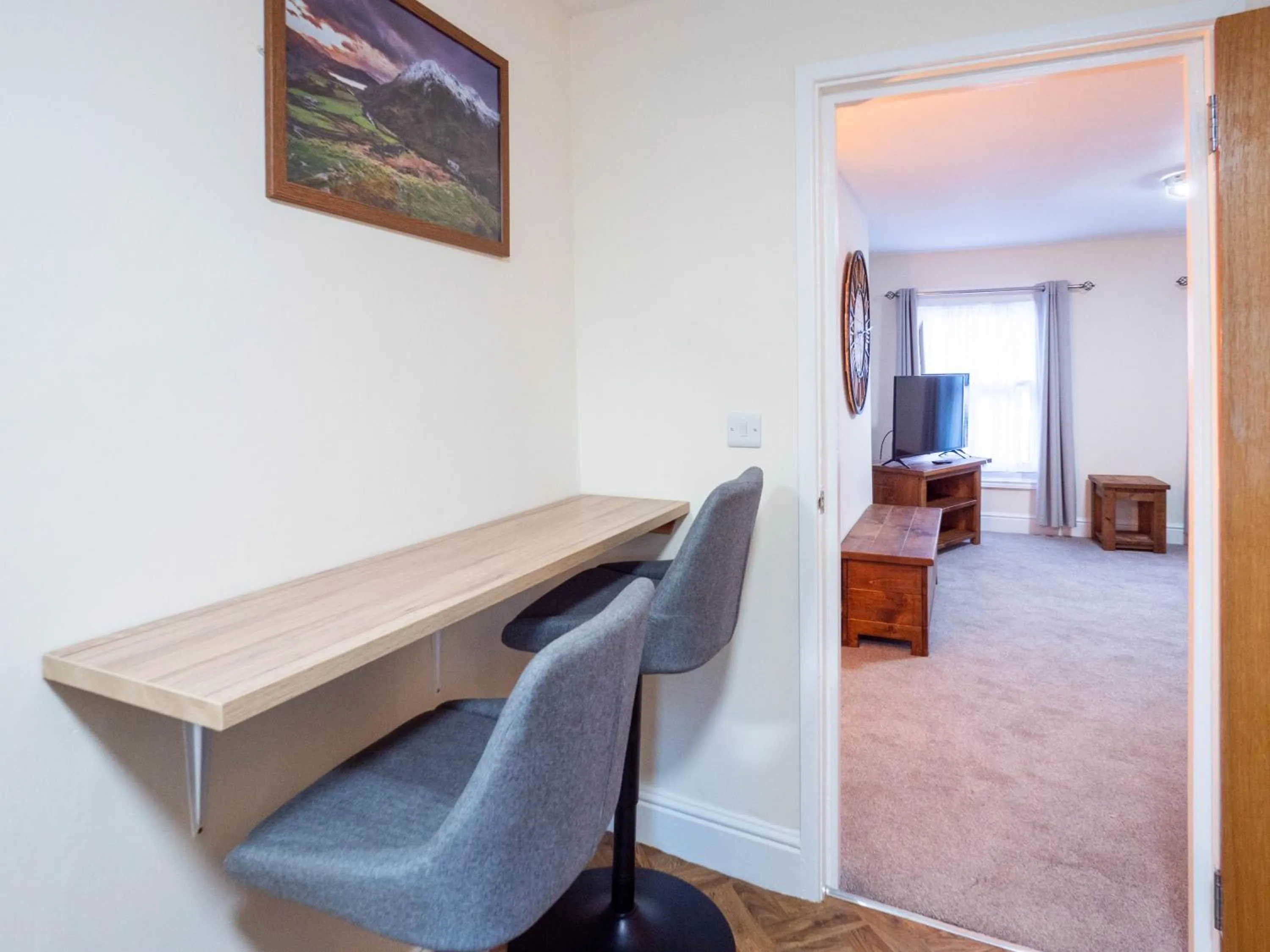 Dining area in The Black Boy Inn