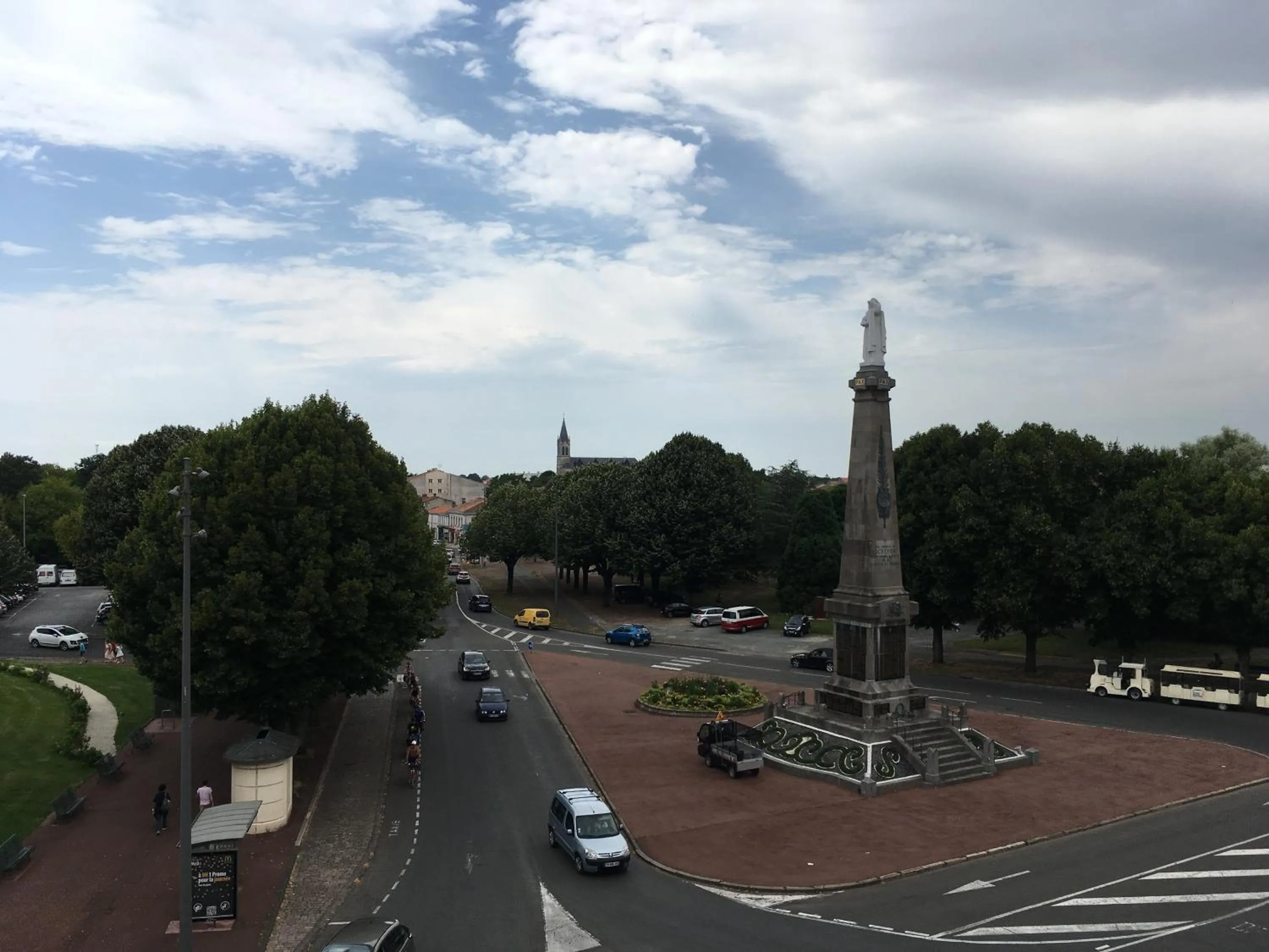 View (from property/room) in Cit' Hotel de France