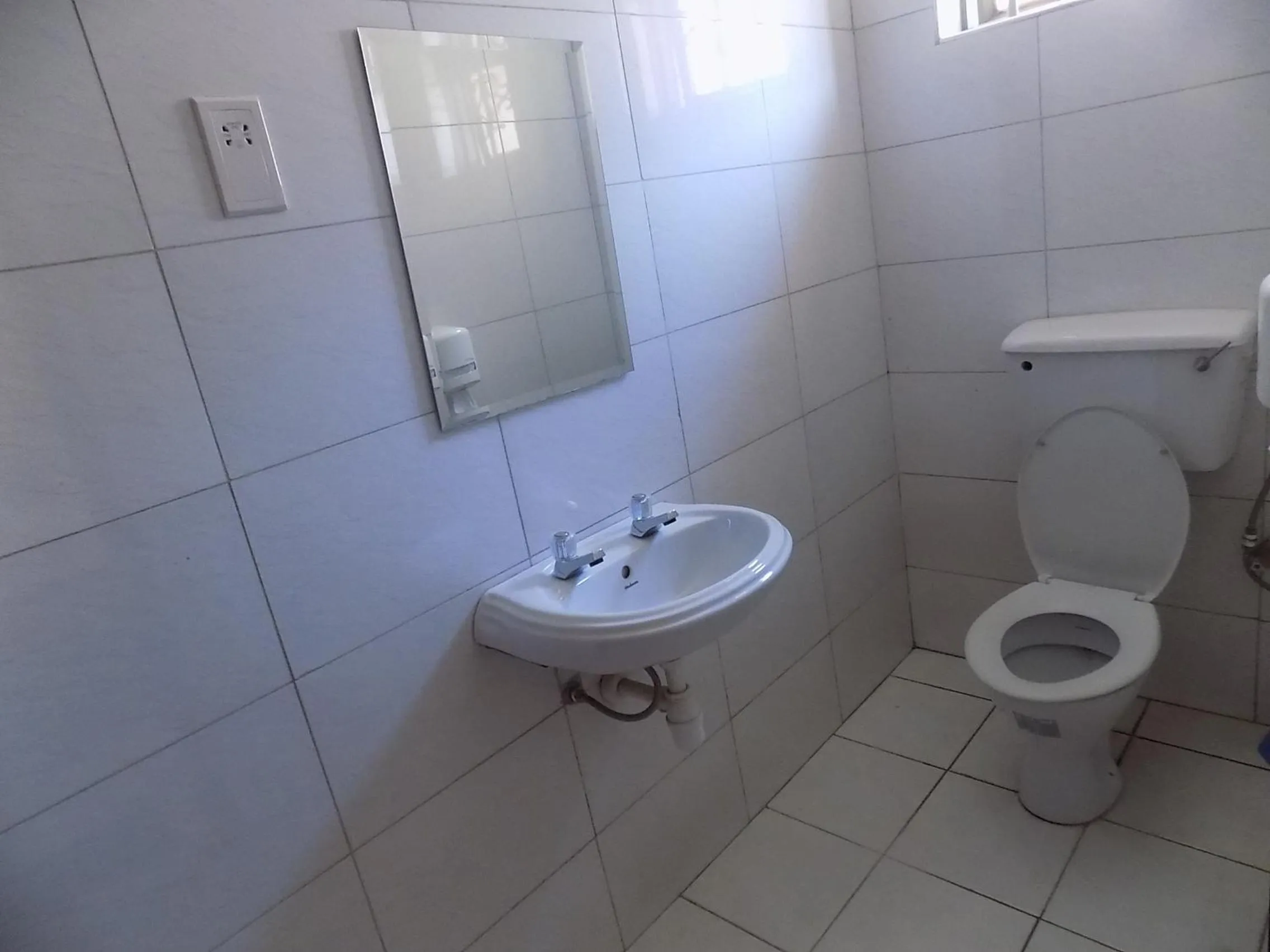 Shower in Etana Motel Kampala