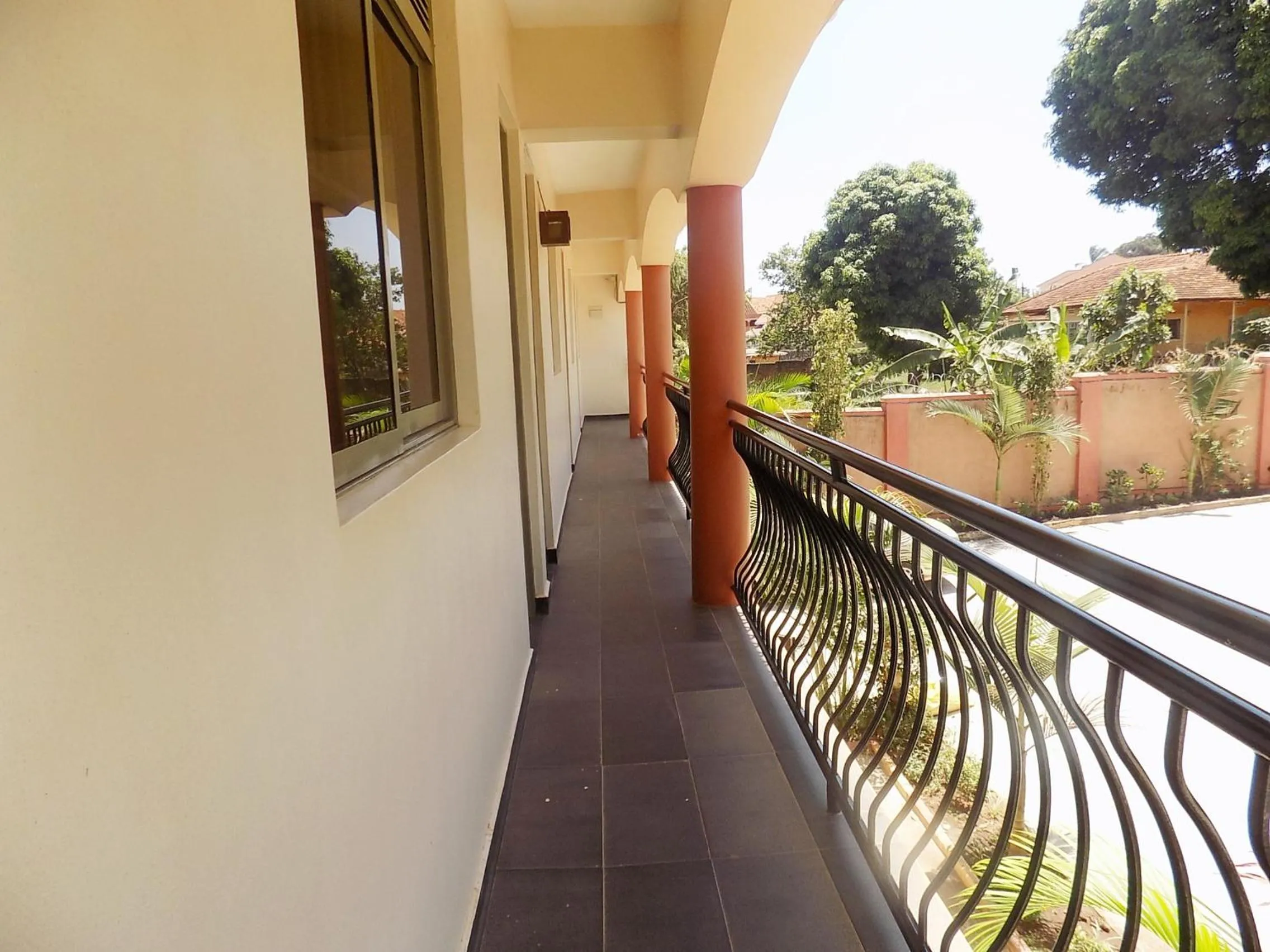 Balcony/Terrace in Etana Motel Kampala