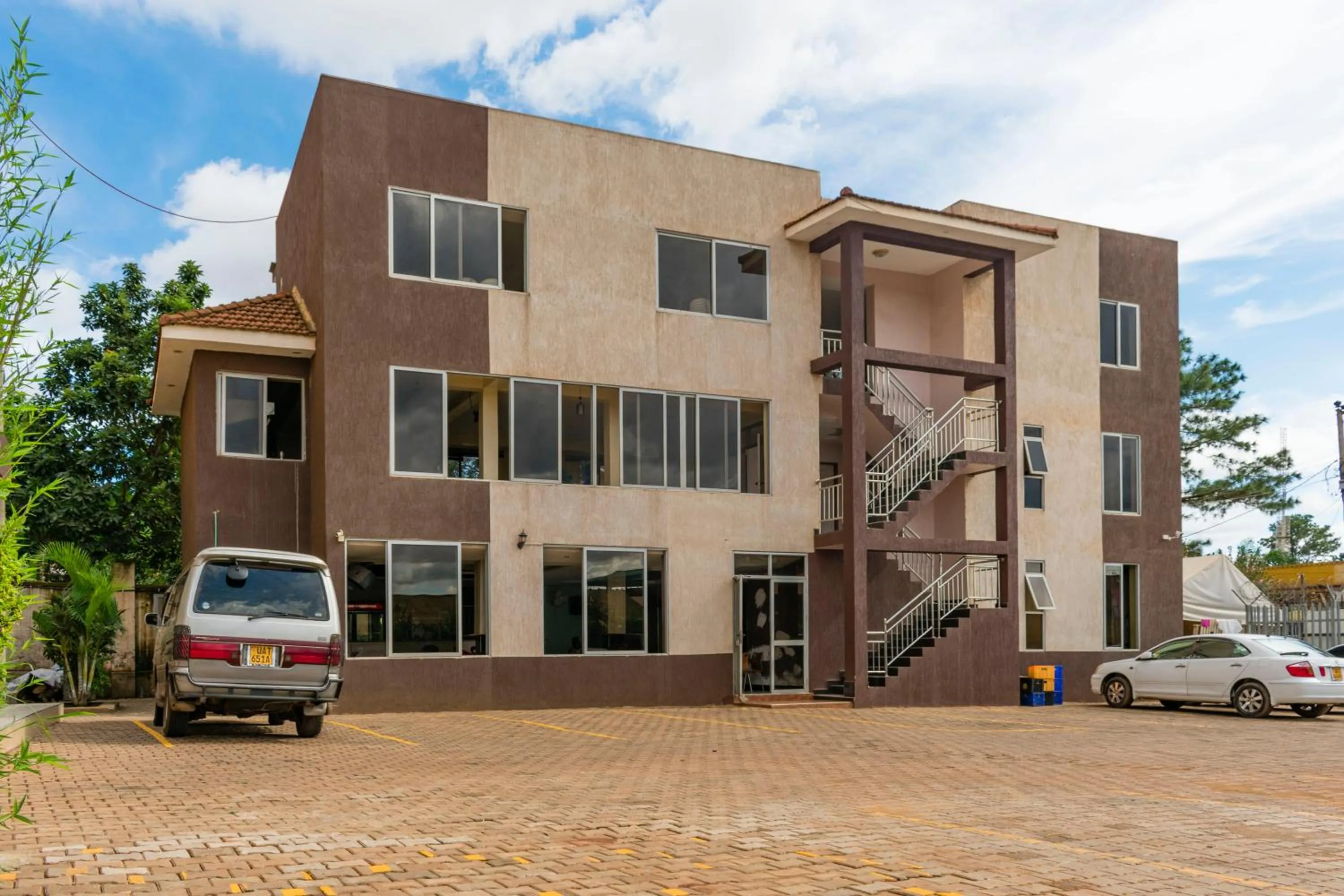Property building in Remmings Hotel Kampala