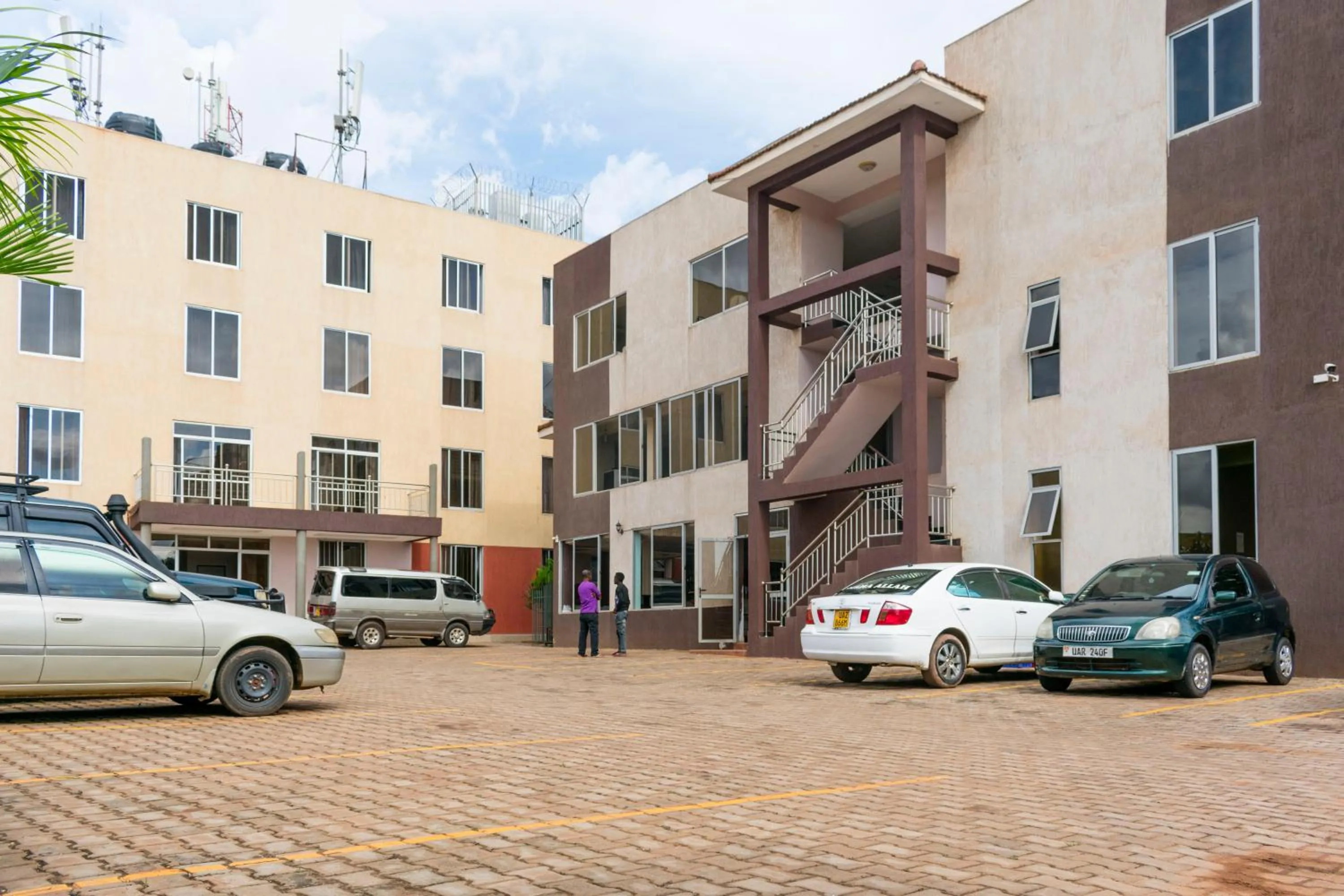 Property building in Remmings Hotel Kampala