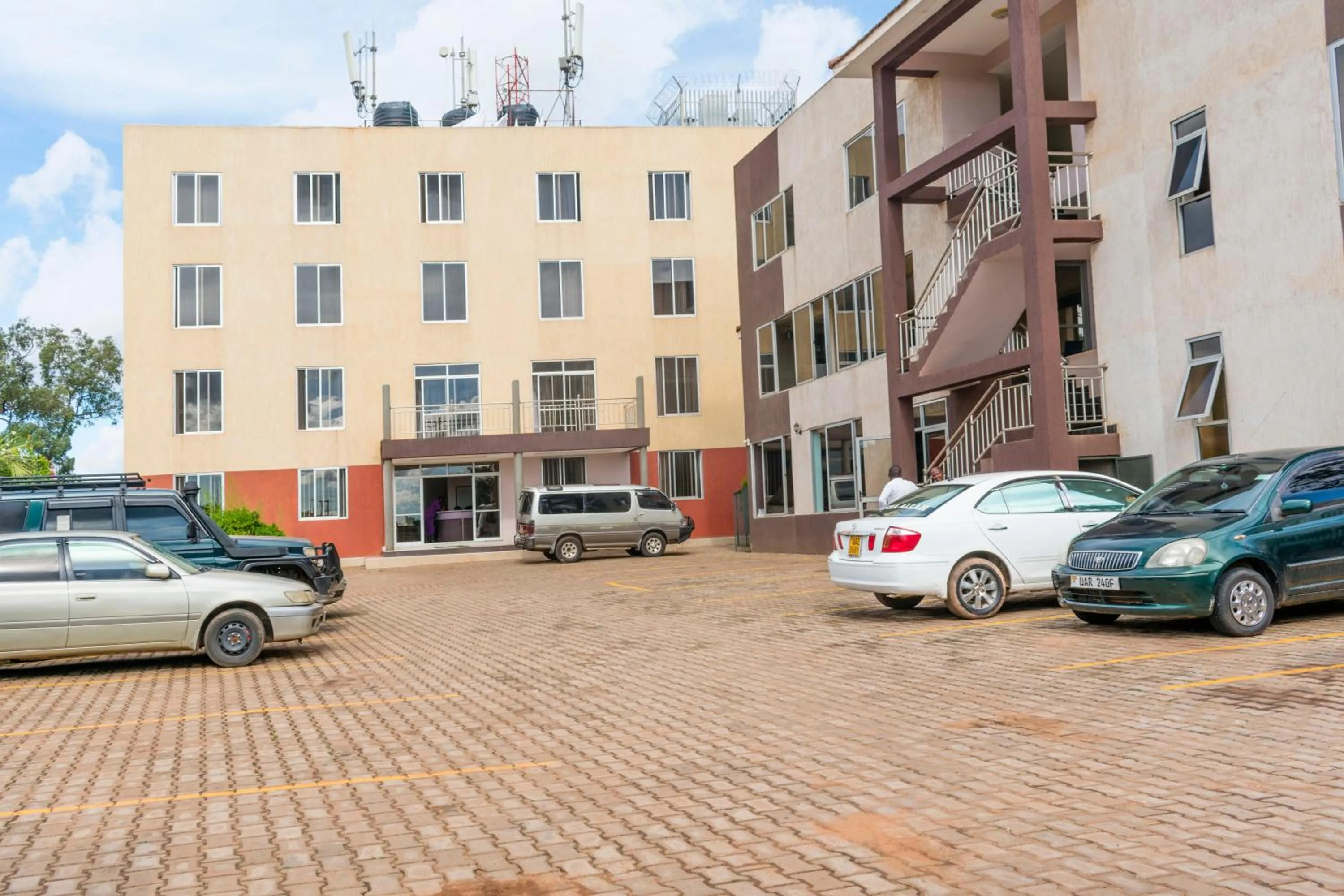 Property building in Remmings Hotel Kampala