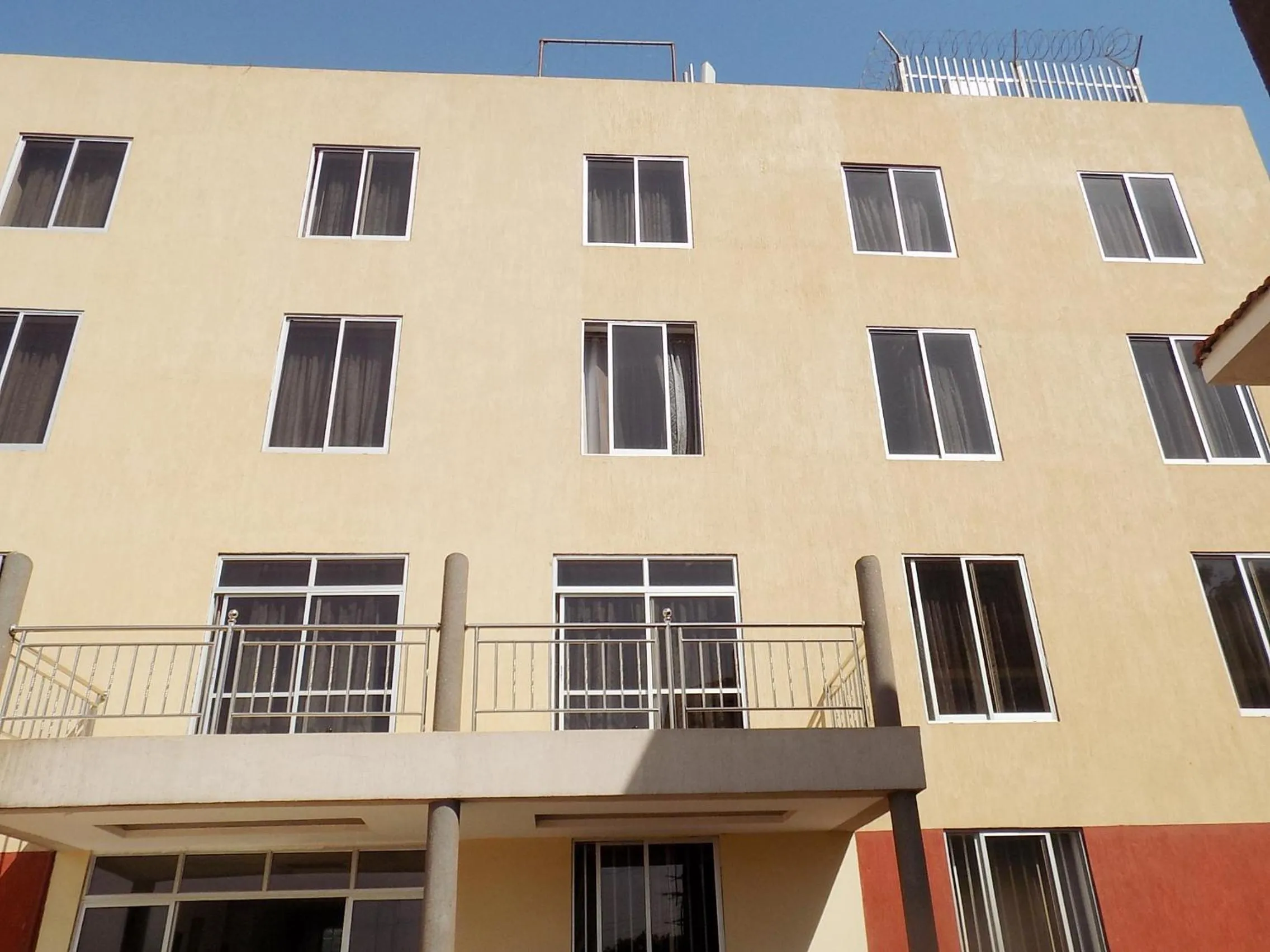 Facade/entrance in Remmings Hotel Kampala