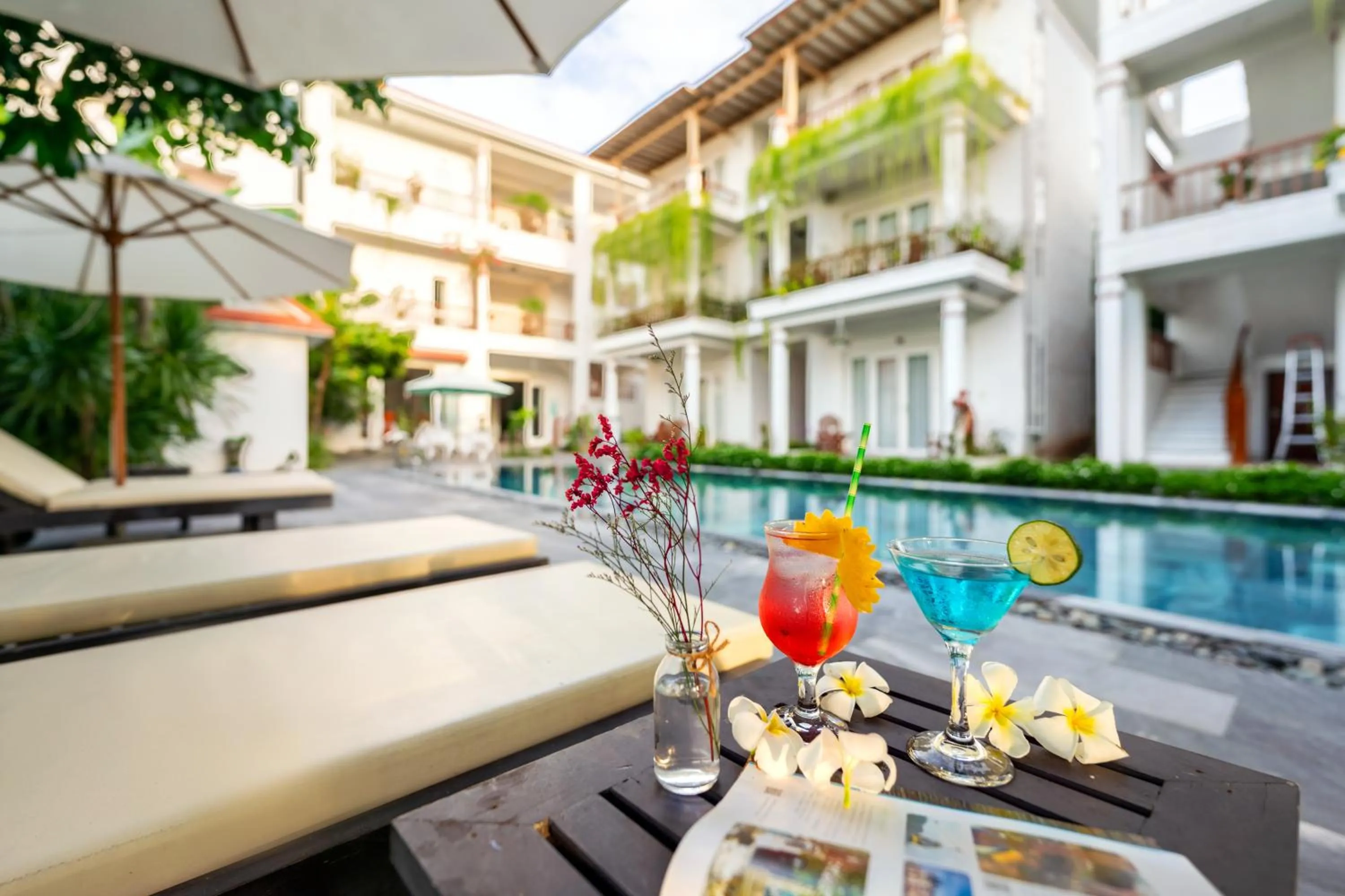 Swimming pool in Hoi An Palmy Villa