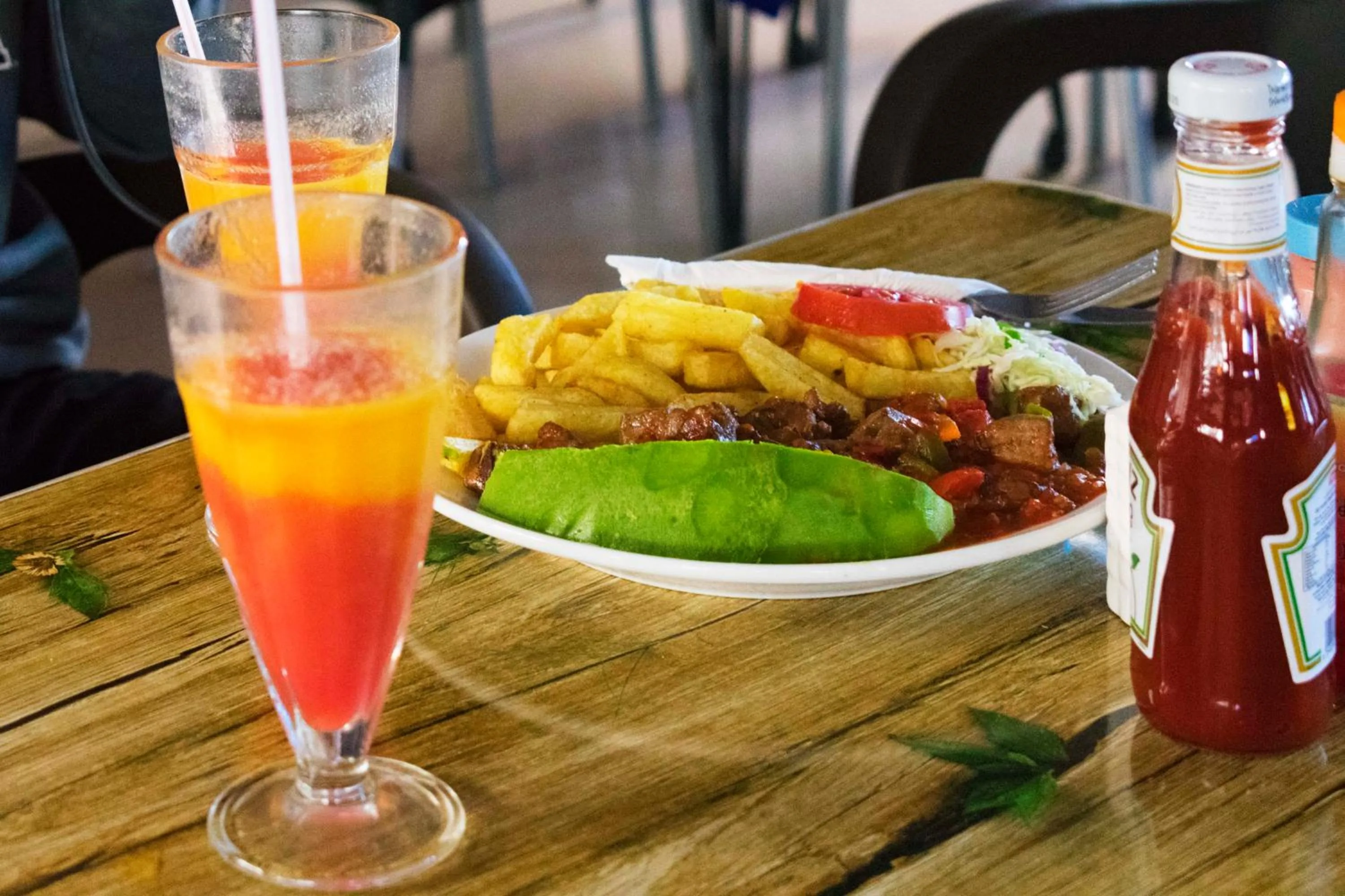 Breakfast in Japs Motel Mbarara