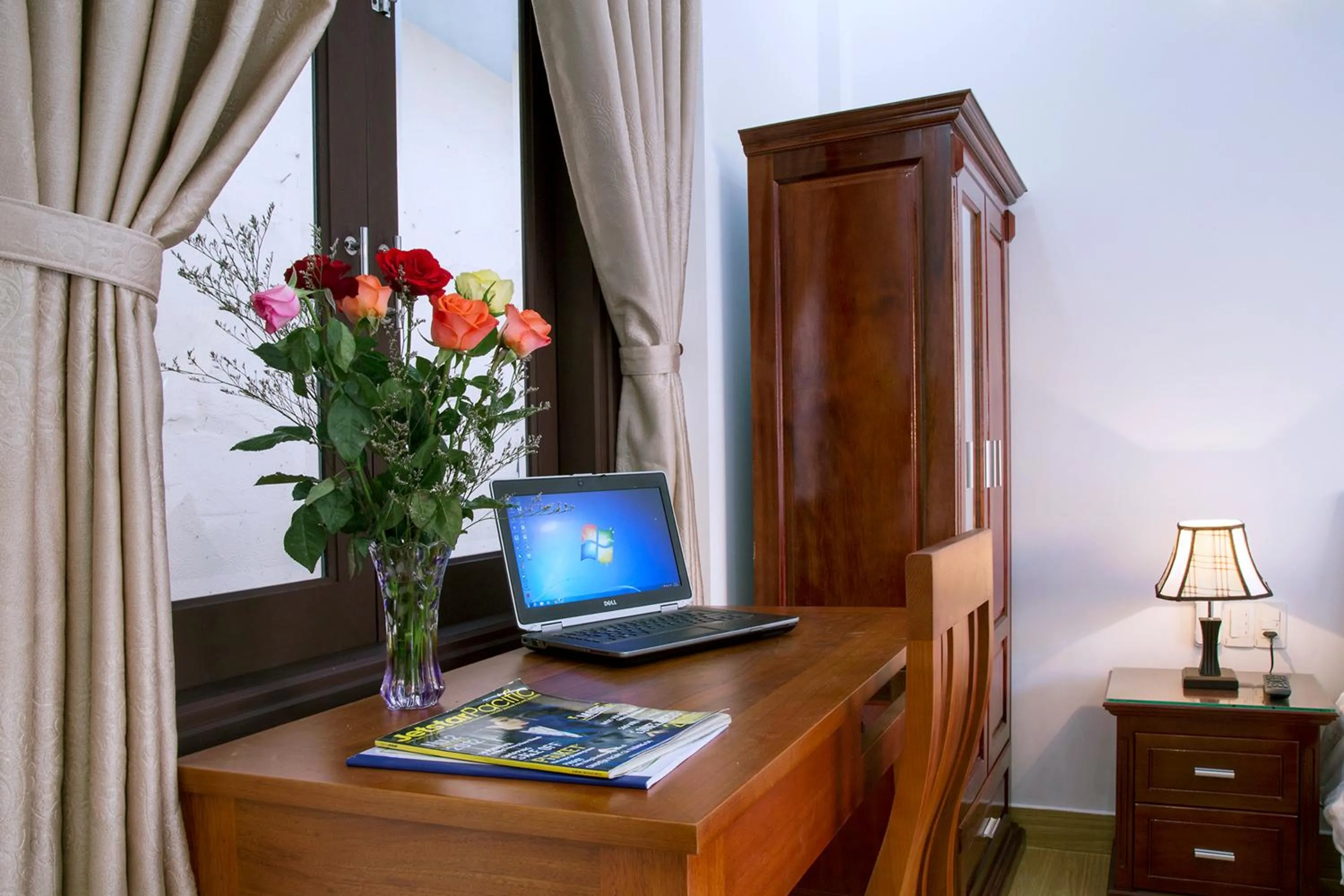 Decorative detail in Smart Garden Homestay