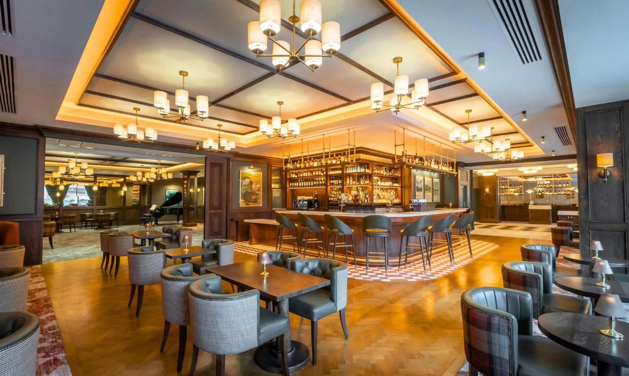 Lounge or bar in Clifden Station House Hotel