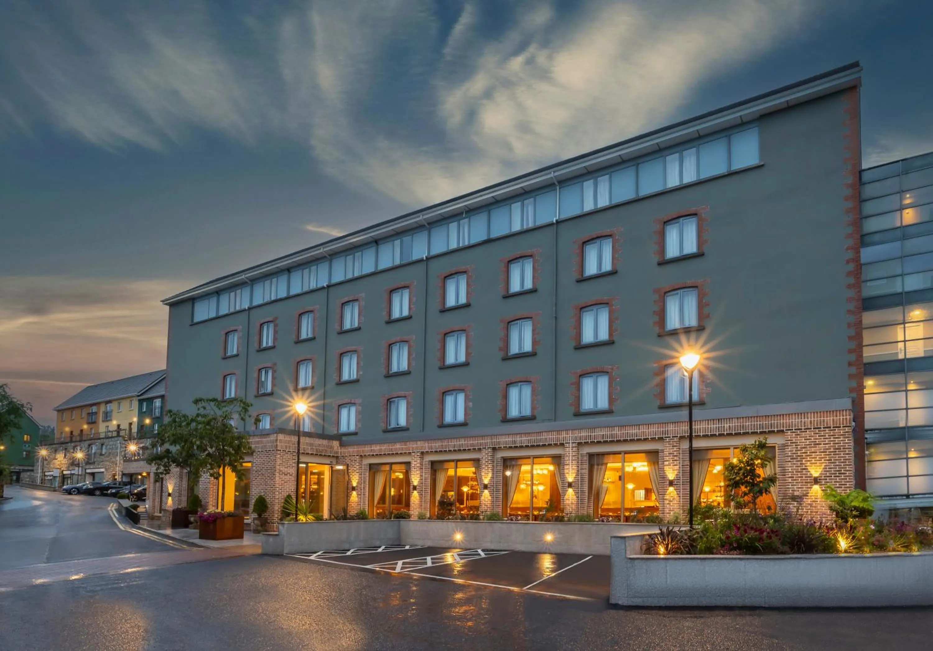 Property building in Clifden Station House Hotel