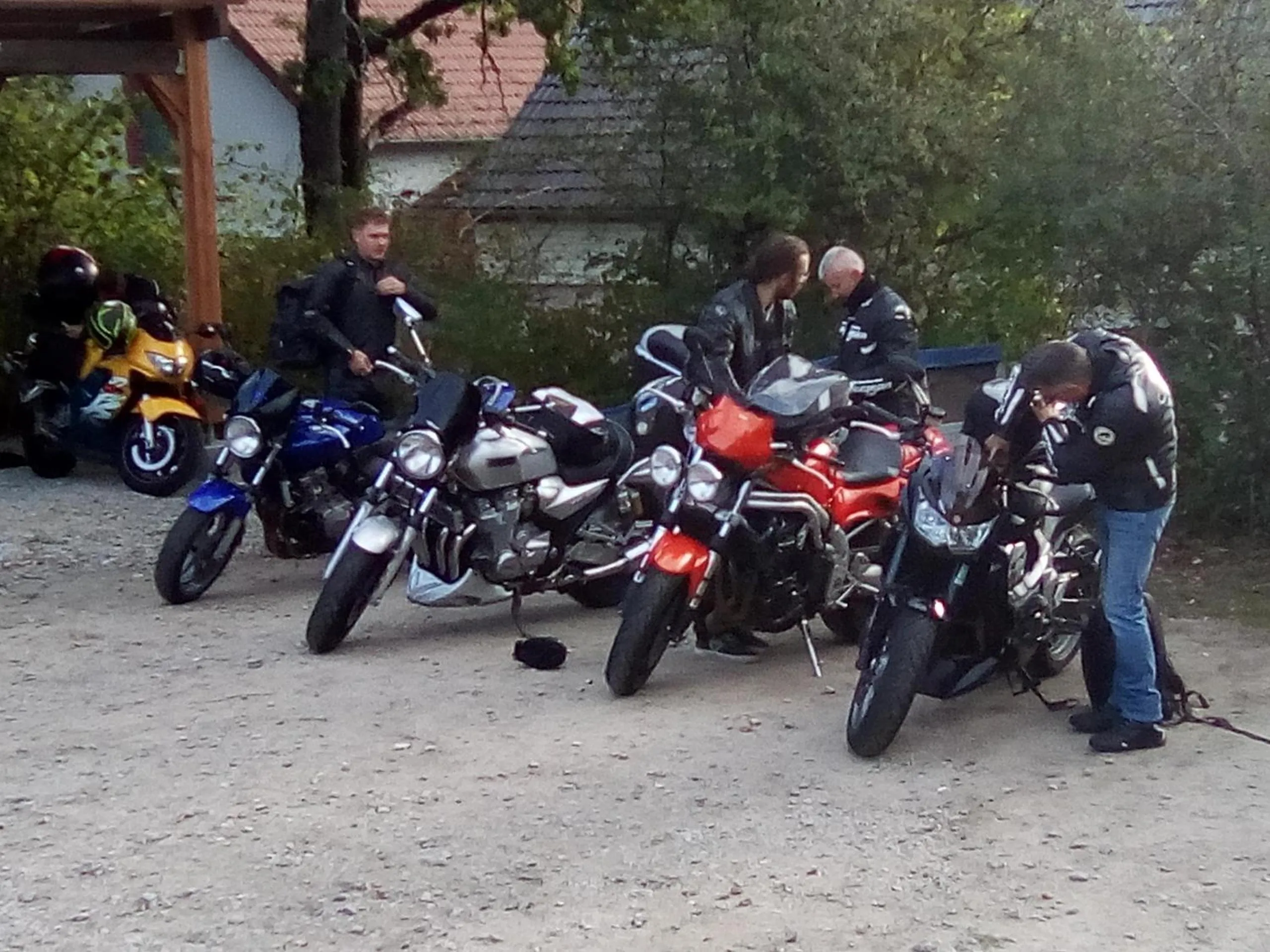 group of guests in Le Relais des Capucines