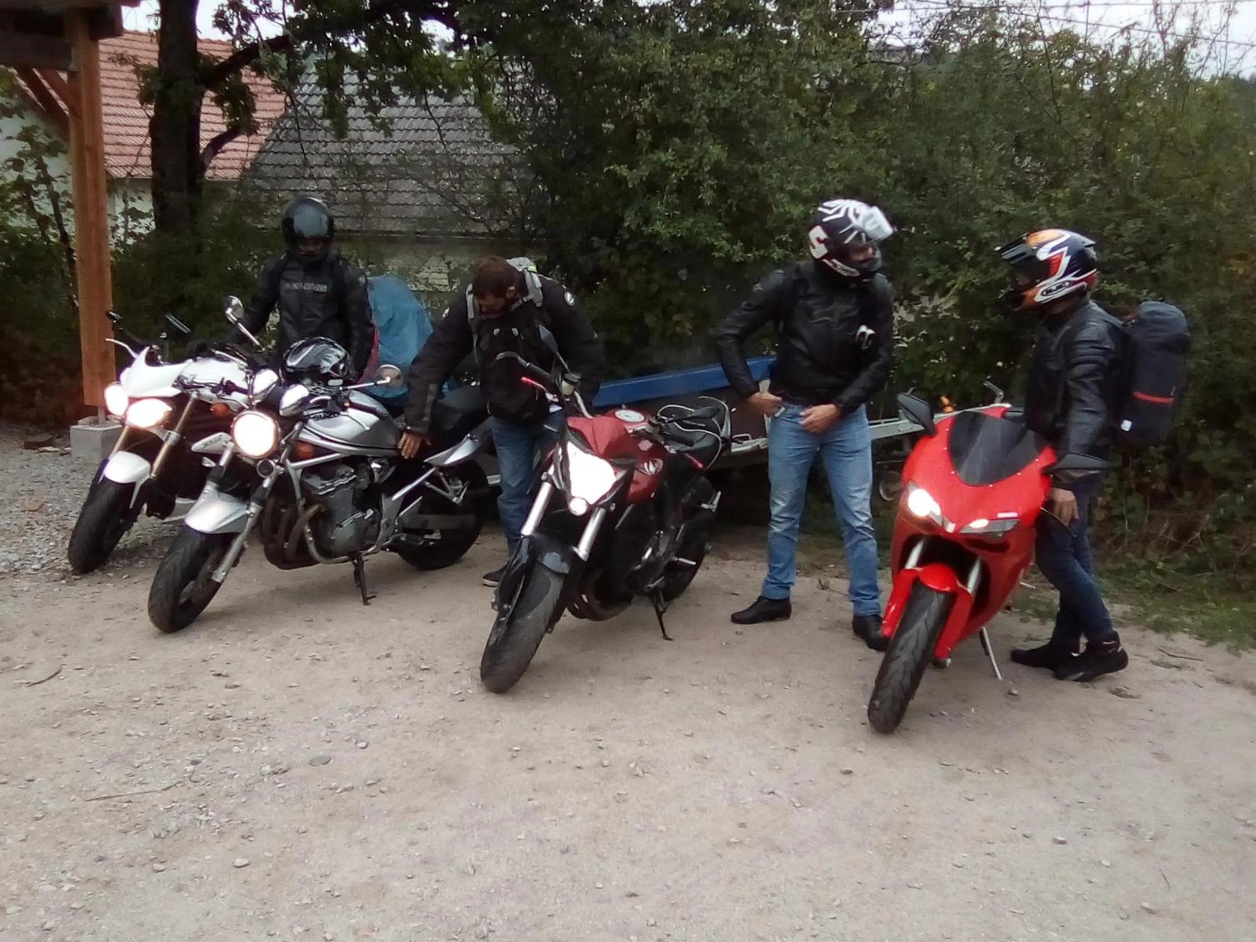 group of guests in Le Relais des Capucines