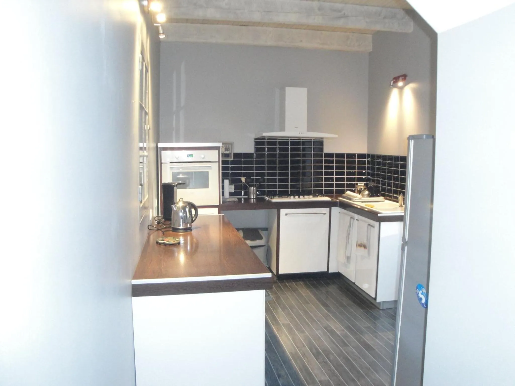 Kitchen or kitchenette in Le Relais des Capucines