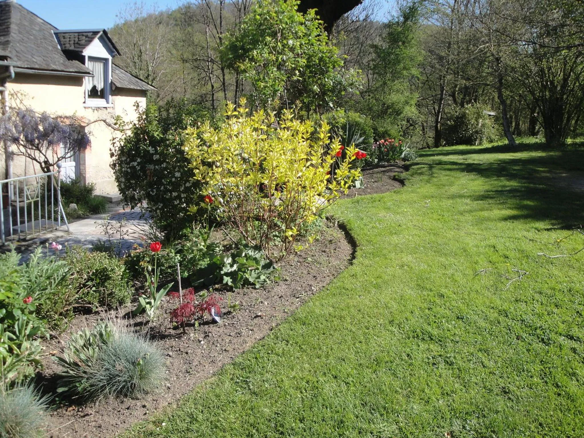 Garden in Le Relais des Capucines
