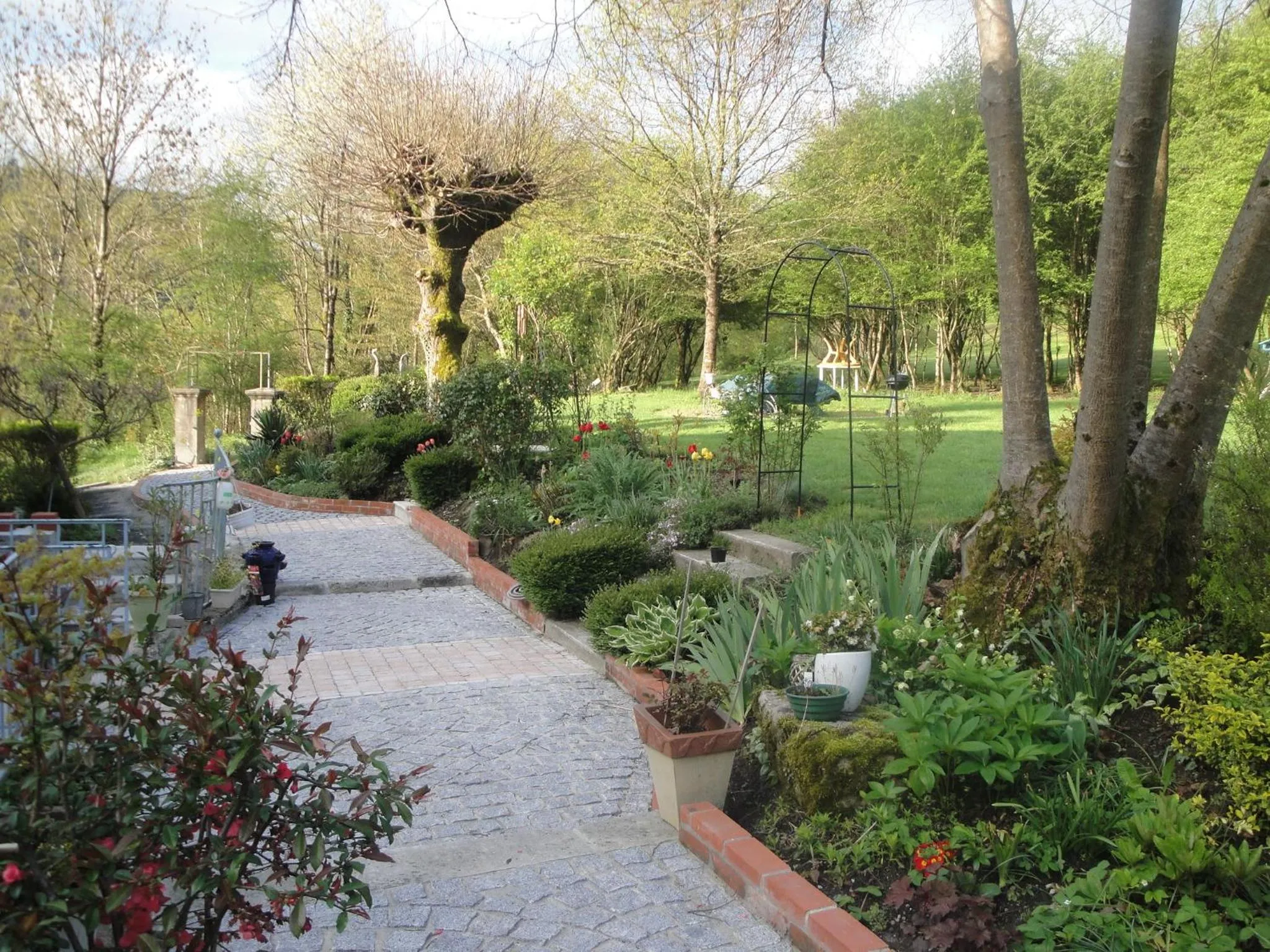 Garden in Le Relais des Capucines