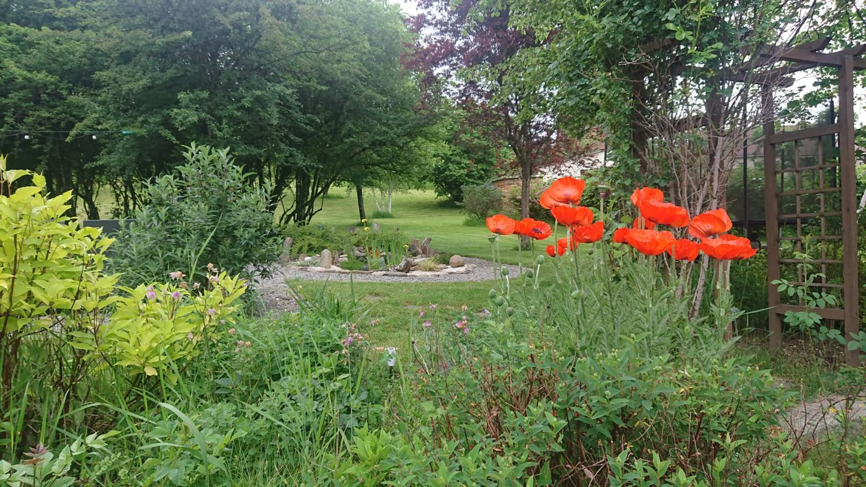 Garden in Le Relais des Capucines