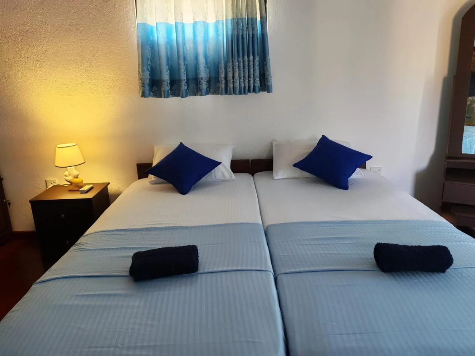 Bed in E-Beach Resort