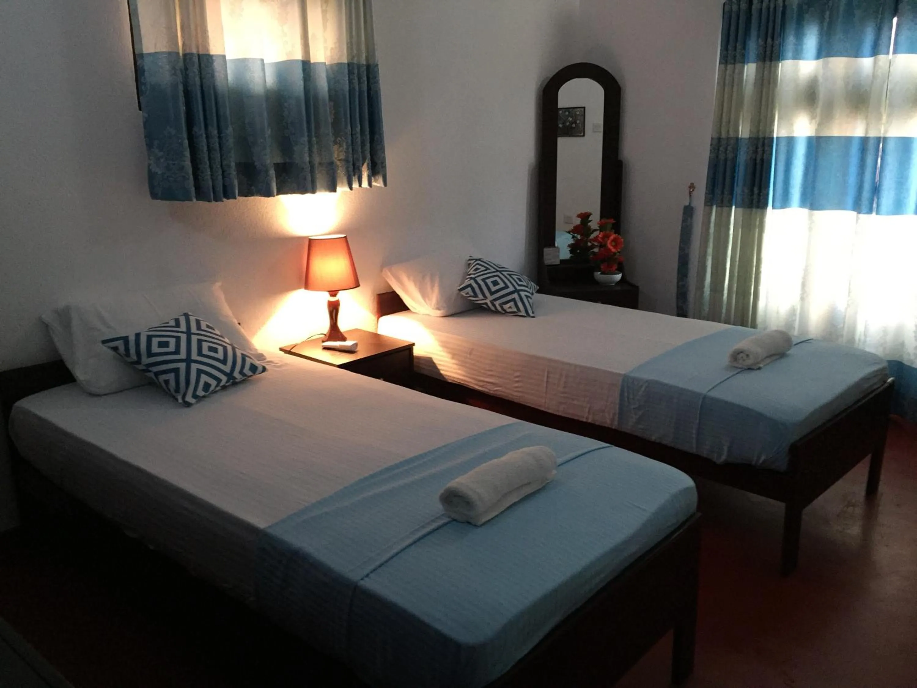 Bed in E-Beach Resort