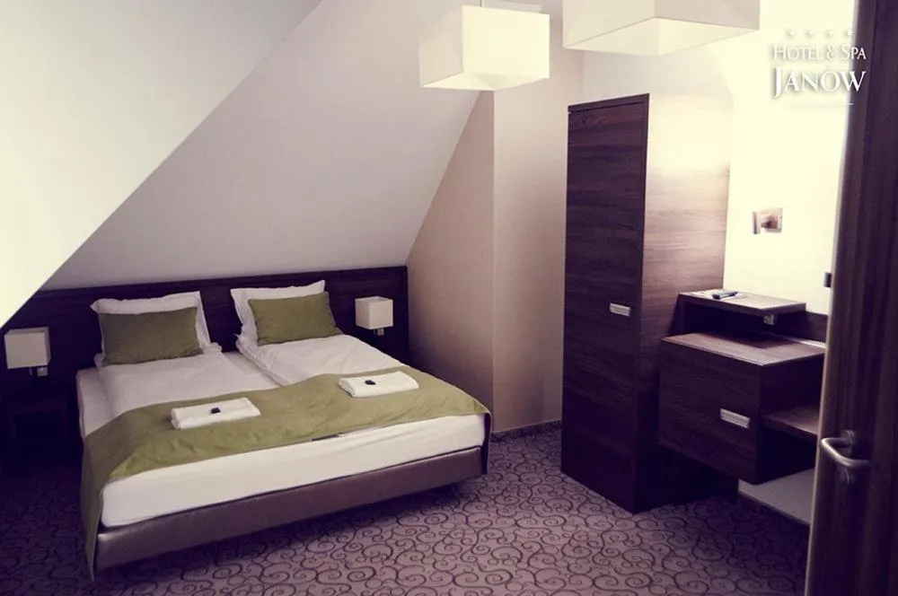 Bed in Hotel Janów