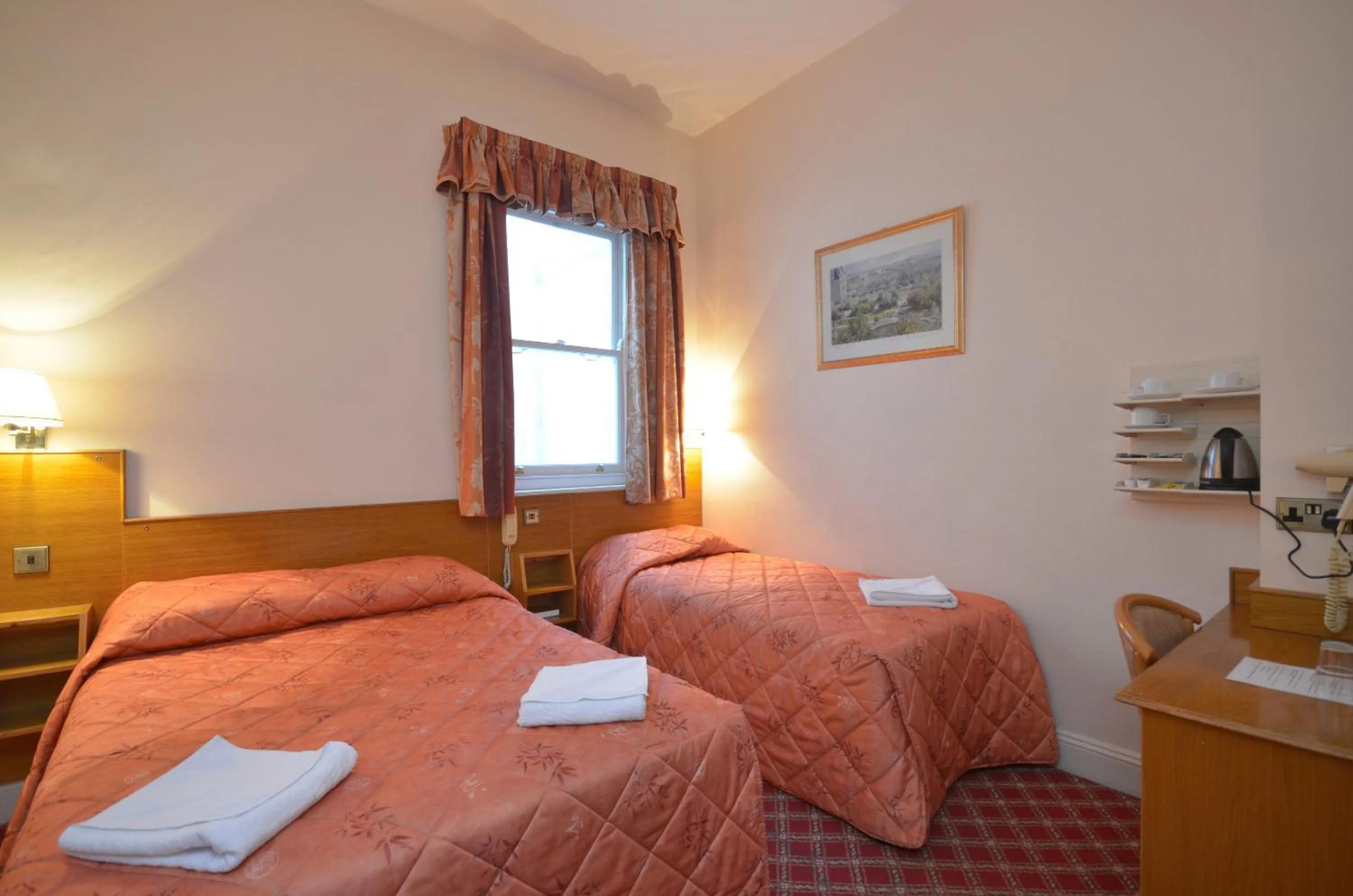 Bed in Seymour Hotel