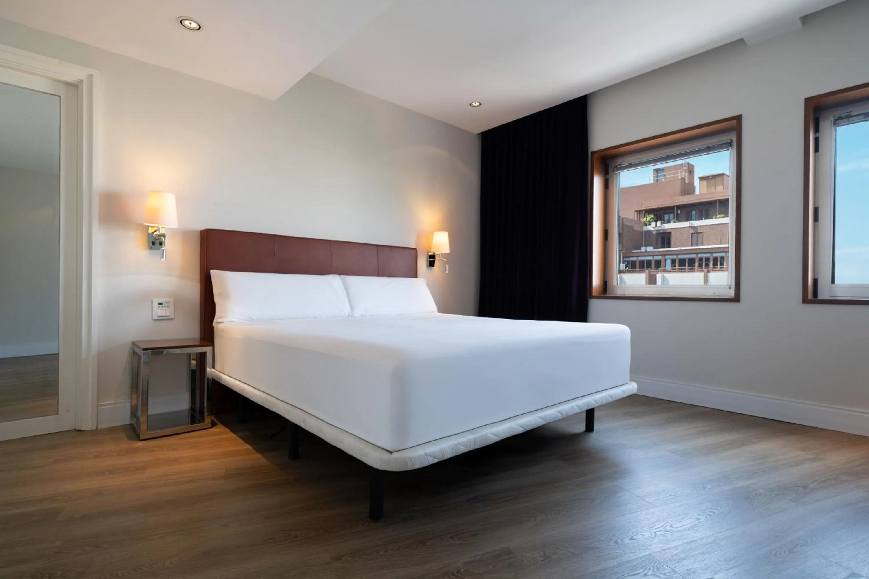 Bed in Hotel Palma Avenidas