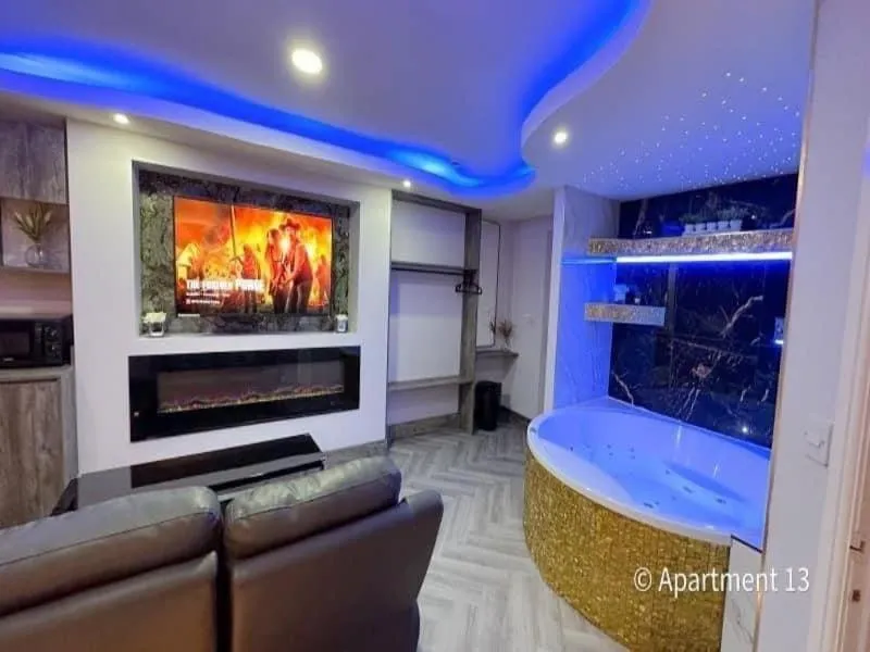 Hot Tub in Livit Serviced Apartments