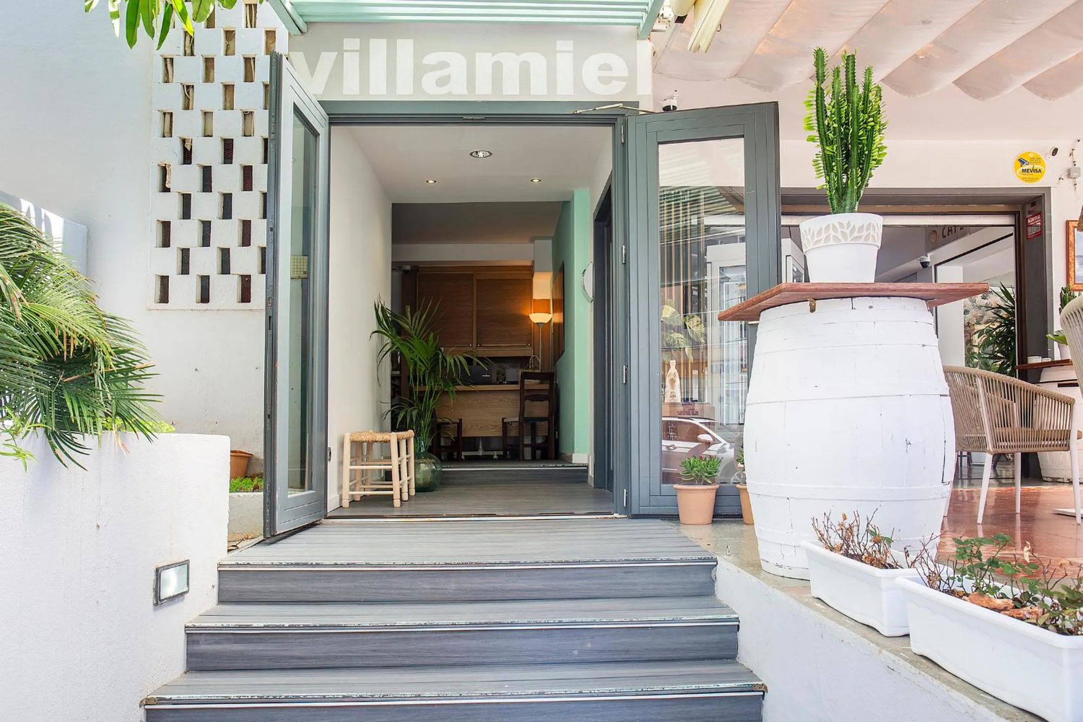 Lobby or reception in Villa Miel