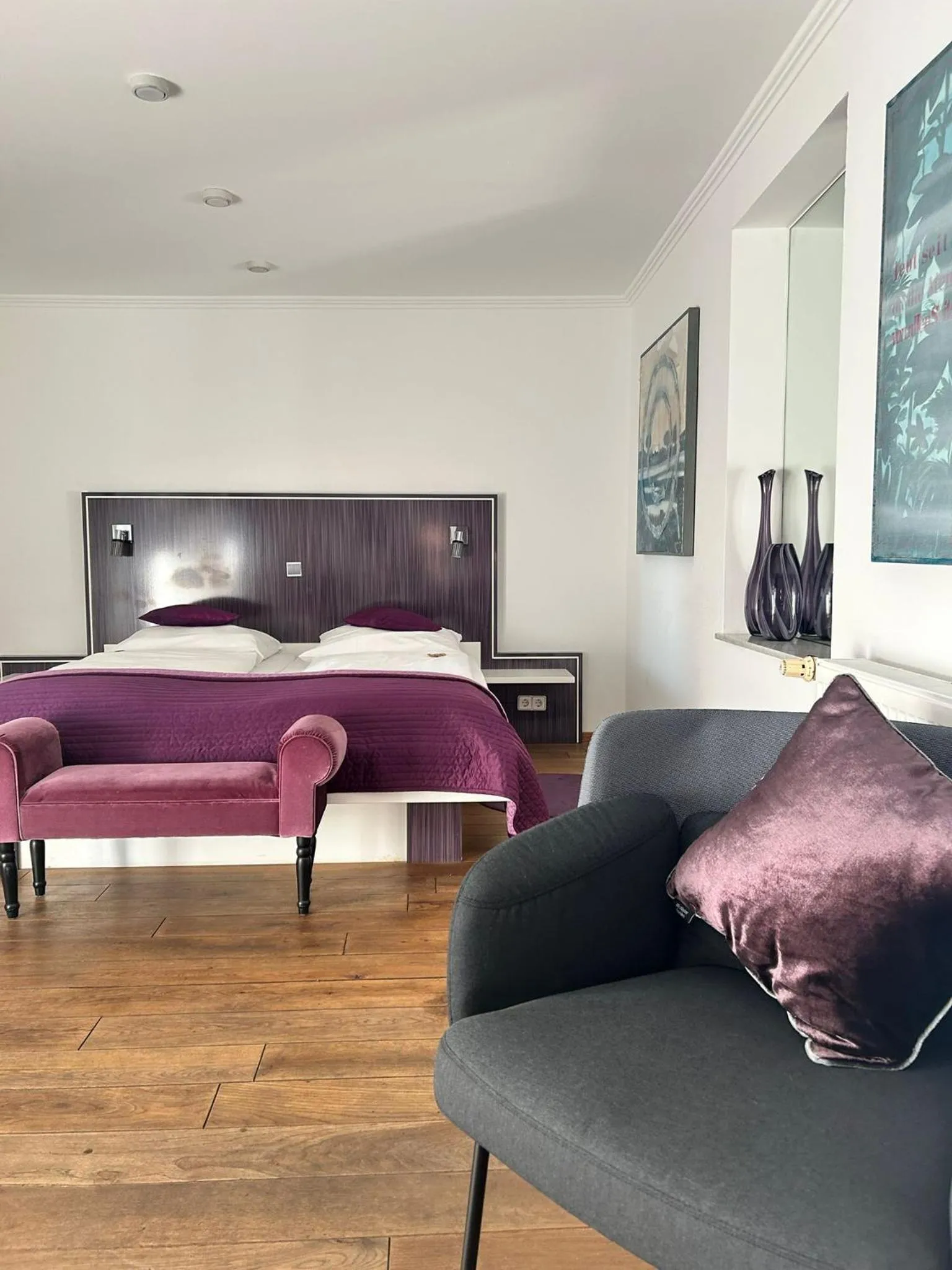 Bed in Boutique-garni Hotel Papillon