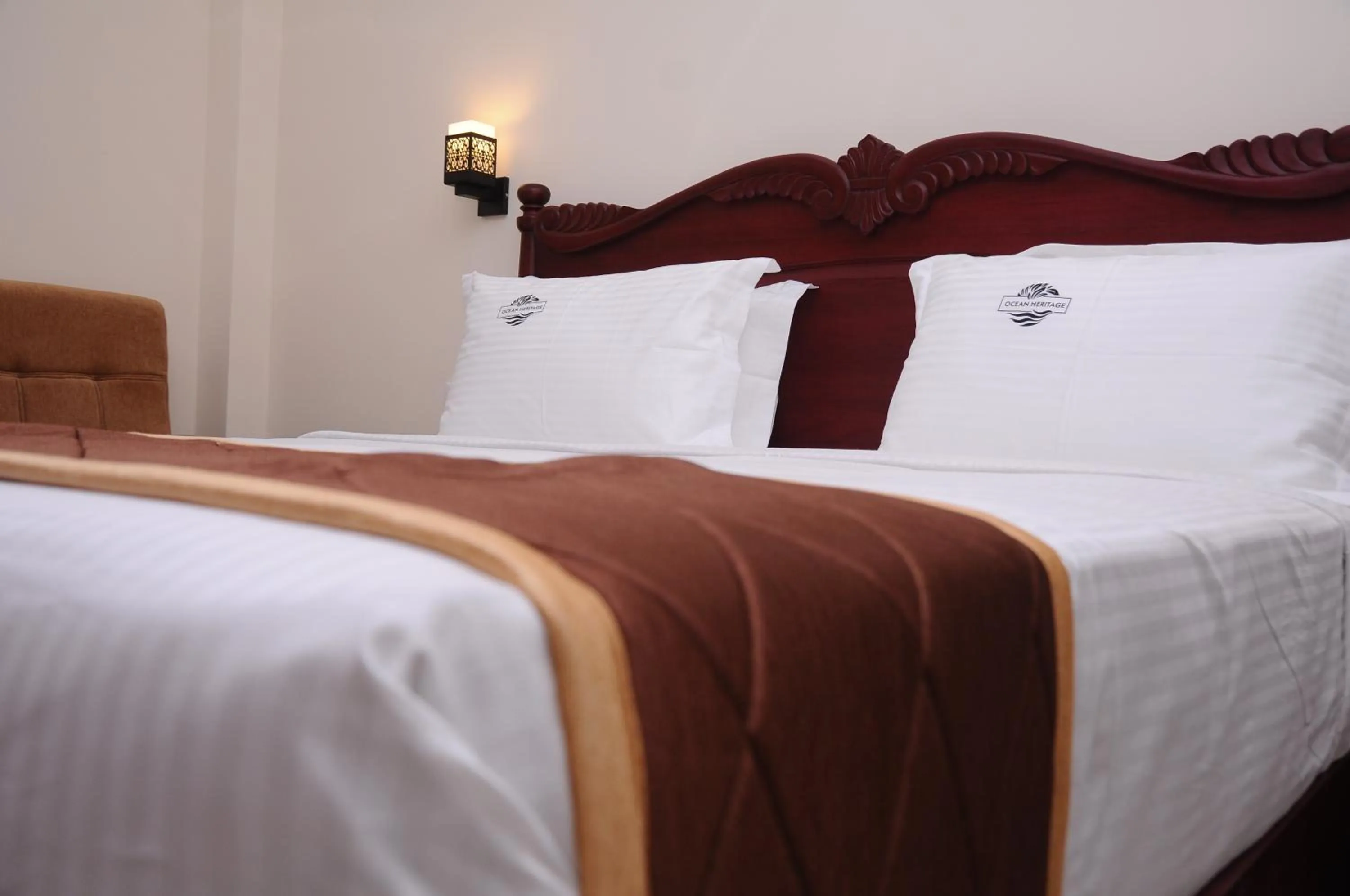 Bed in Hotel Ocean Heritage