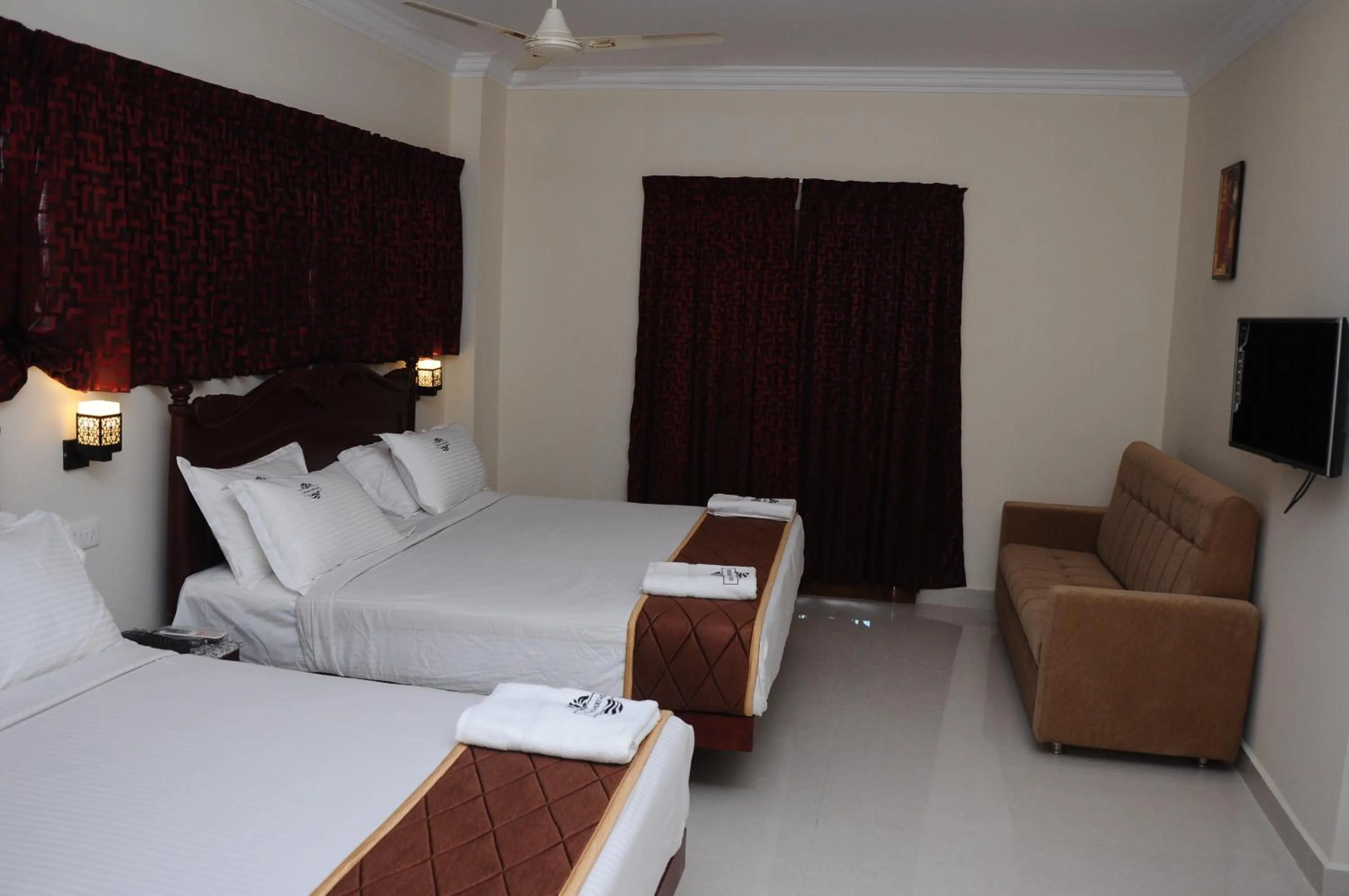 Bed in Hotel Ocean Heritage